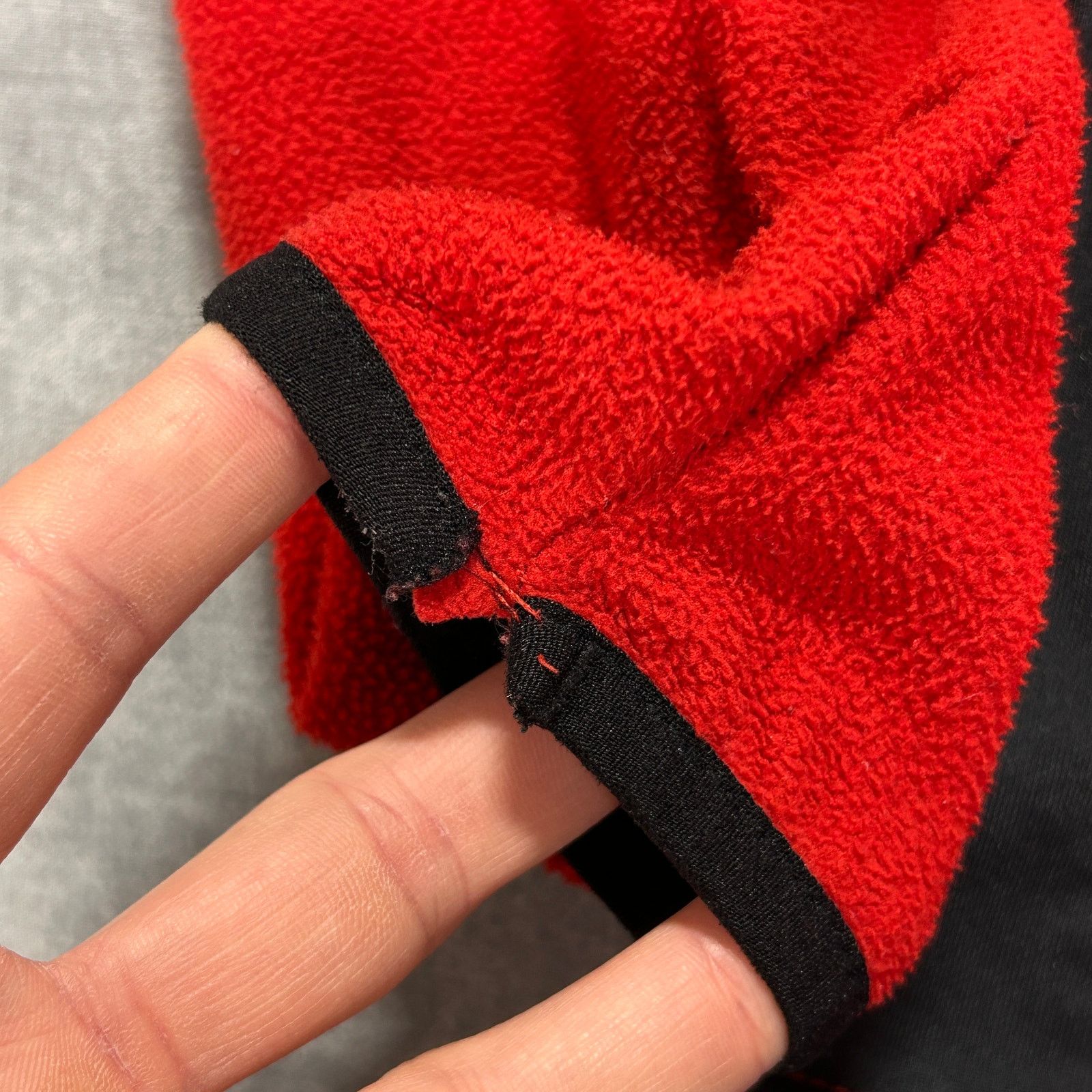 Nike VTG 90s Nike red fleece quarter zip active pullover wms S Size S / US 4 / IT 40 - 5 Thumbnail