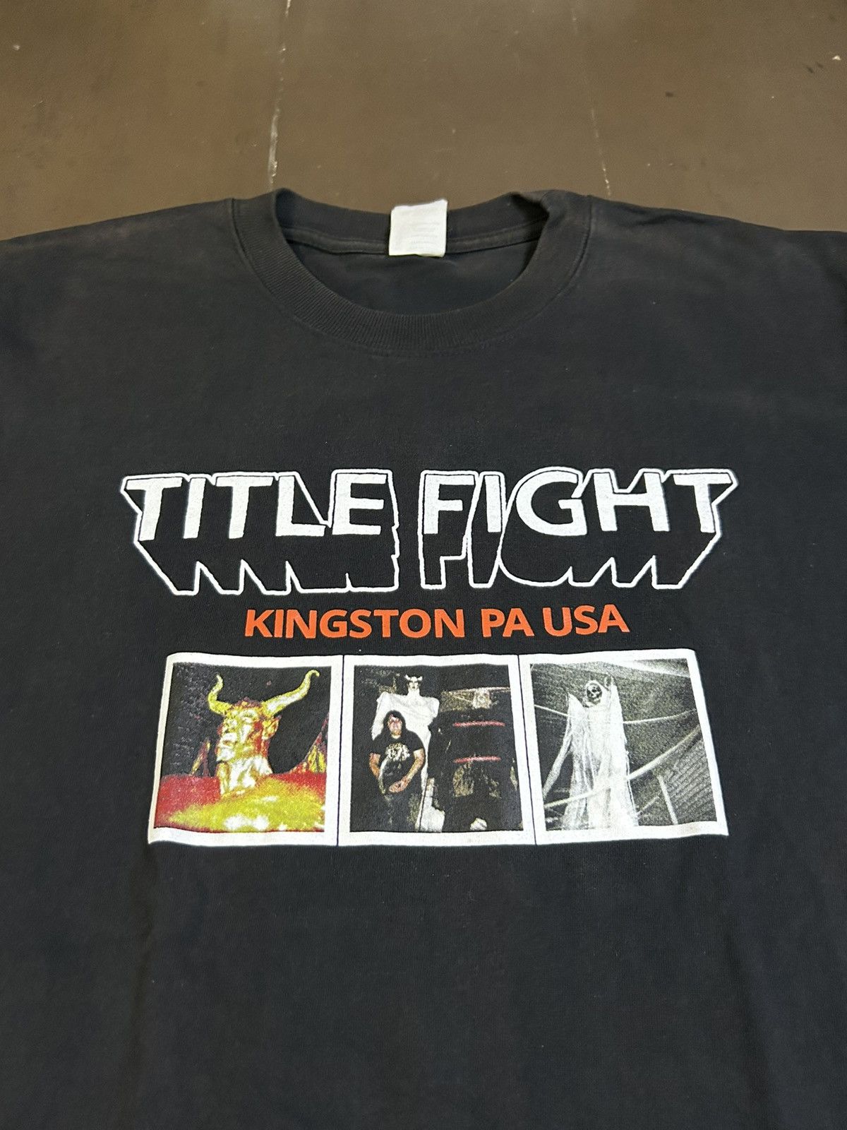 Band Tees Title Fight Halloween Midwest Emo Hardcore Tshirt Size US XL / EU 56 / 4 - 2 Thumbnail