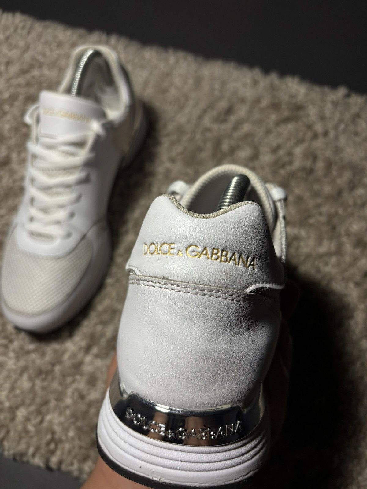 Dolce & Gabbana Leather sneakers Dolce & Gabbana Size US 9 / EU 42 - 4 Thumbnail