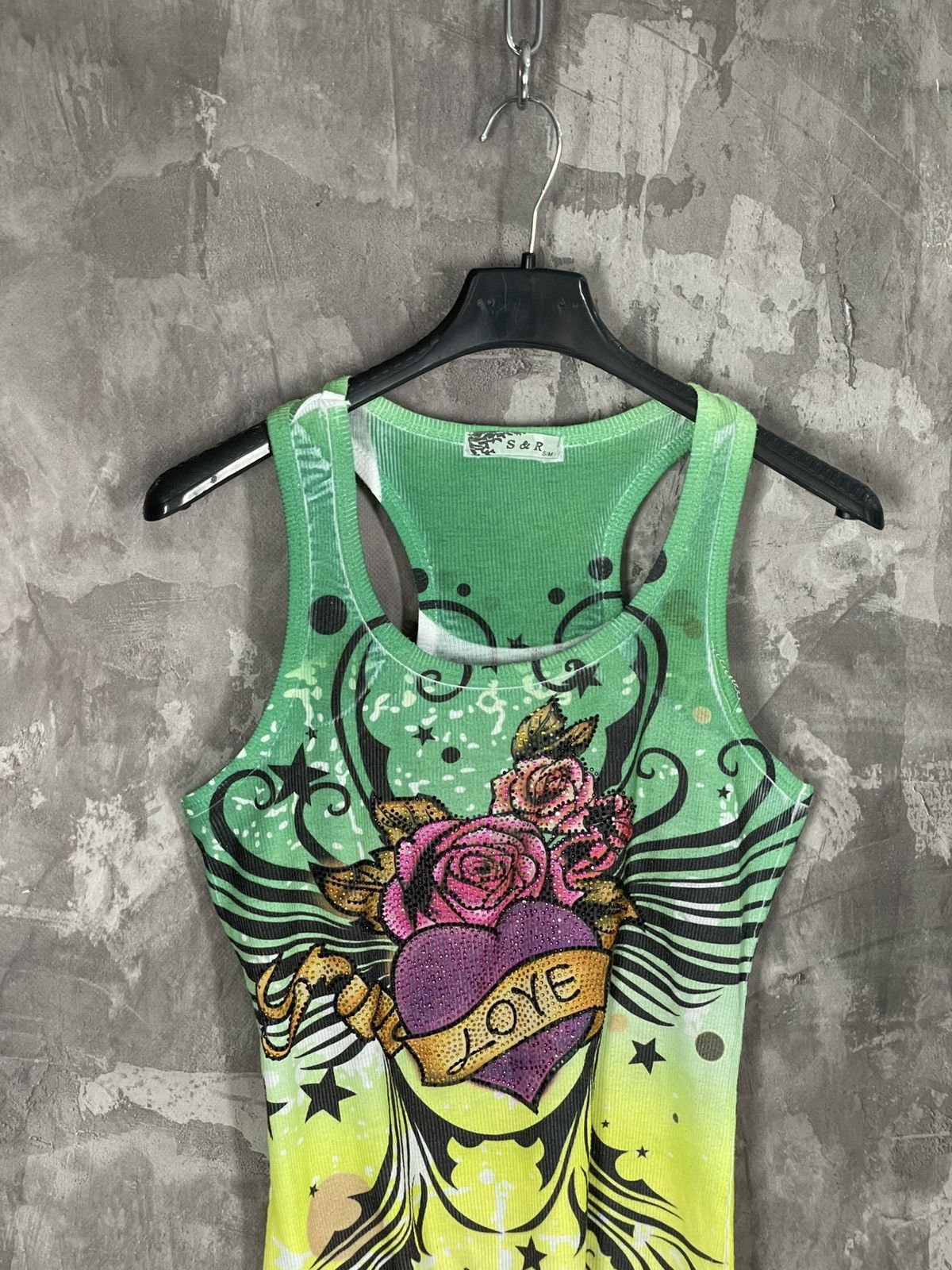 If Six Was Nine × Vintage Y2K Jean Paul Gaultier Japanese Style Tank Top T-Shirt Vest Size M / US 6-8 / IT 42-44 - 6 Thumbnail