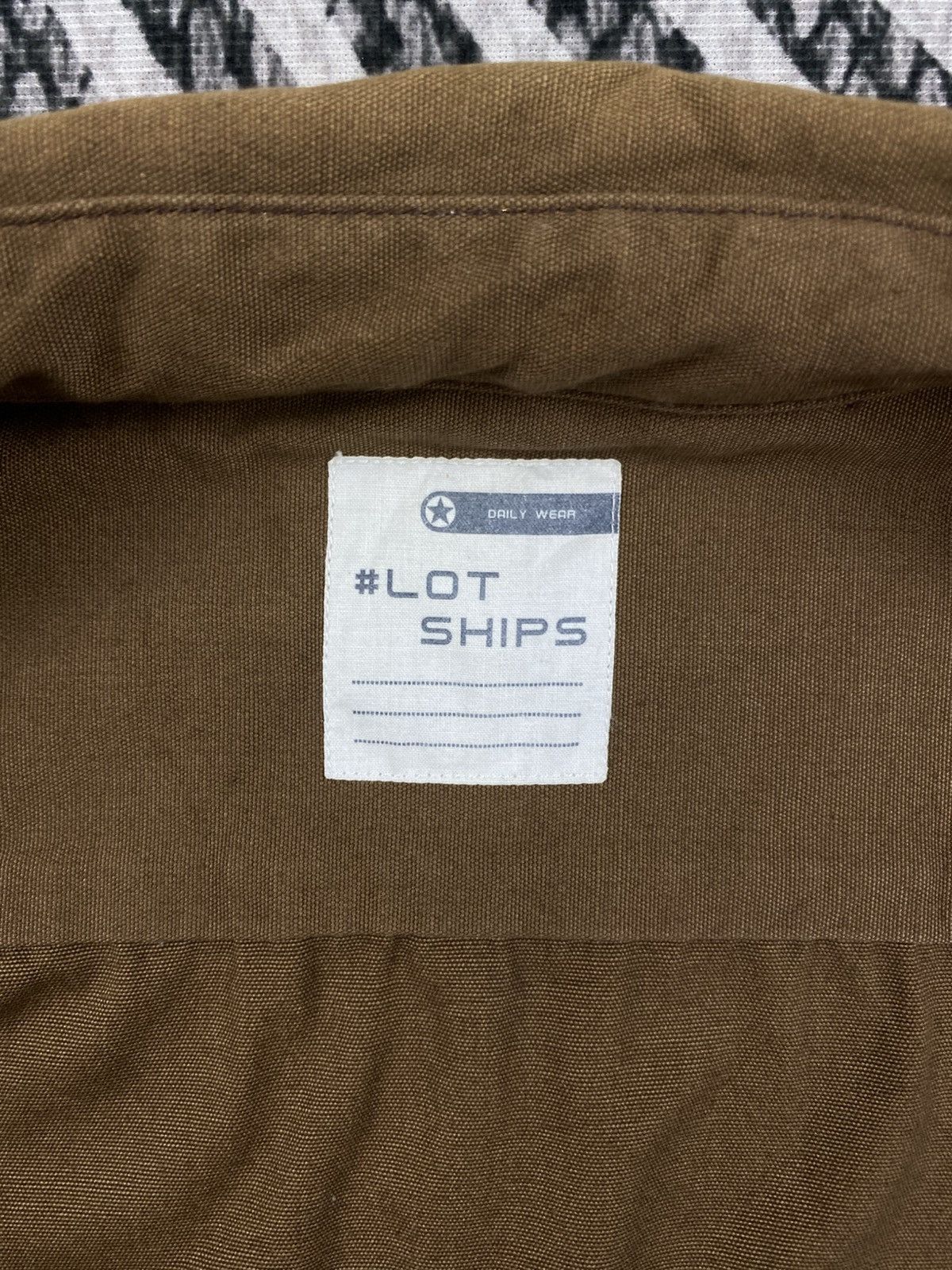 Japanese Brand Vintage Lot Ship Brown Patches Embroidered Button Up Shirt Size US S / EU 44-46 / 1 - 7 Thumbnail