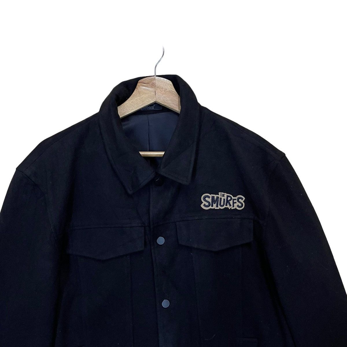 Other Vintage The Smurf By Cabbeen Button Jacket Size US M / EU 48-50 / 2 - 7 Thumbnail
