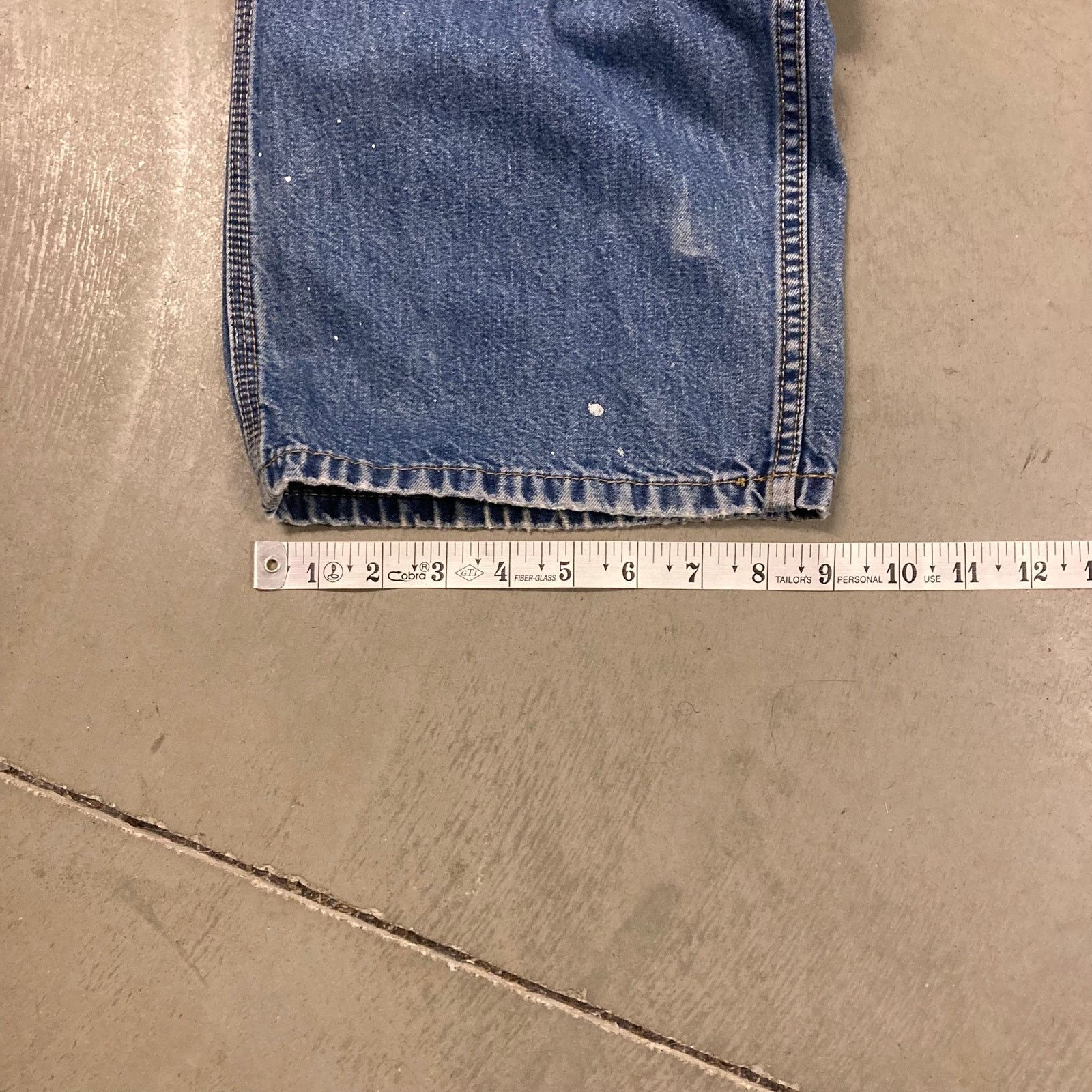 Vintage vintage faded open trails carpenter cargo jeans 34x32 Size US 34 / EU 50 - 3 Thumbnail