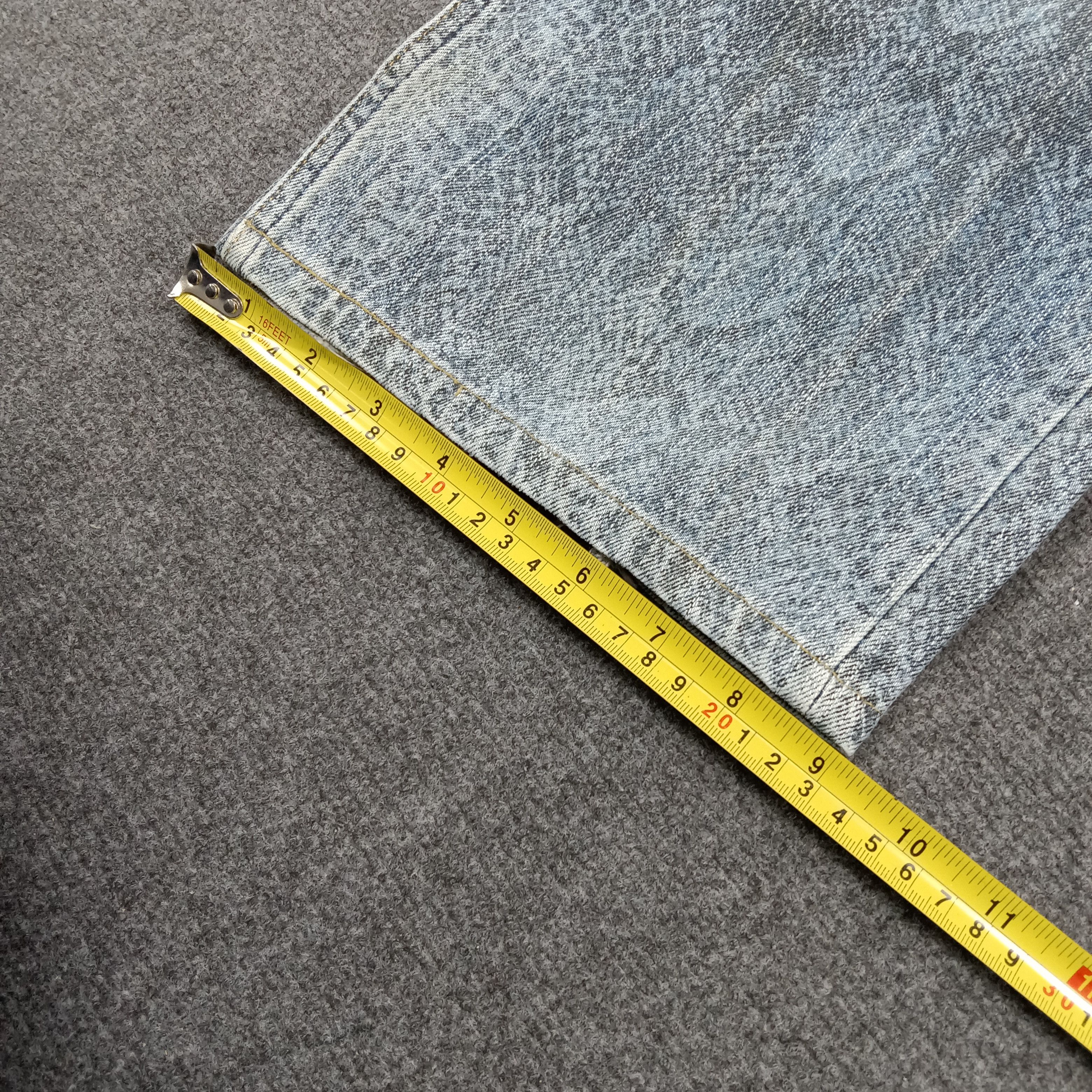Karakuri Tamashii karakuri Tamashi Japanese Snake Embroidery Denim Jeans E1A35 Size US 34 / EU 50 - 14 Thumbnail
