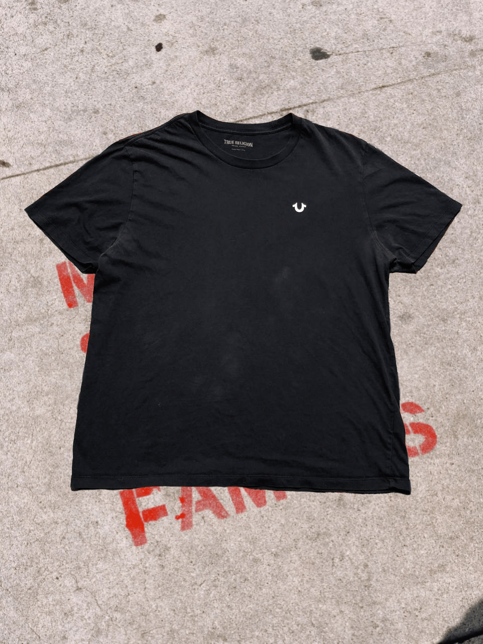 True Religion True Religion Men's Logo Short Sleeve Crew Neck Tee Size US XL / EU 56 / 4 - 1 Thumbnail