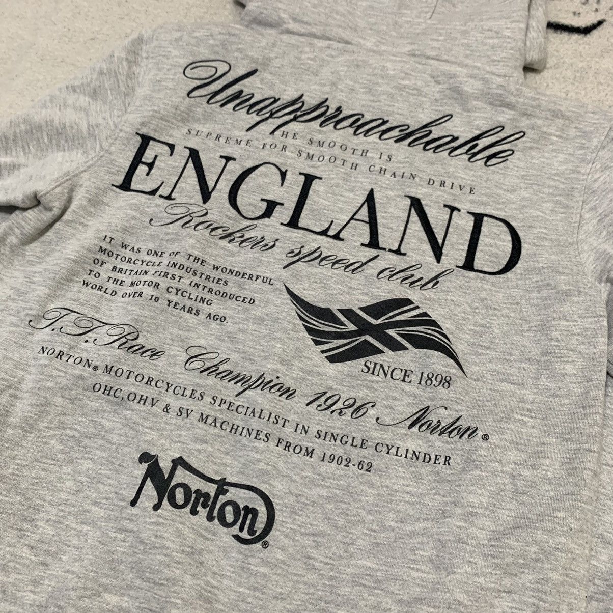 Norton Norton Motorcycle Hoodie Grey Size US M / EU 48-50 / 2 - 8 Thumbnail