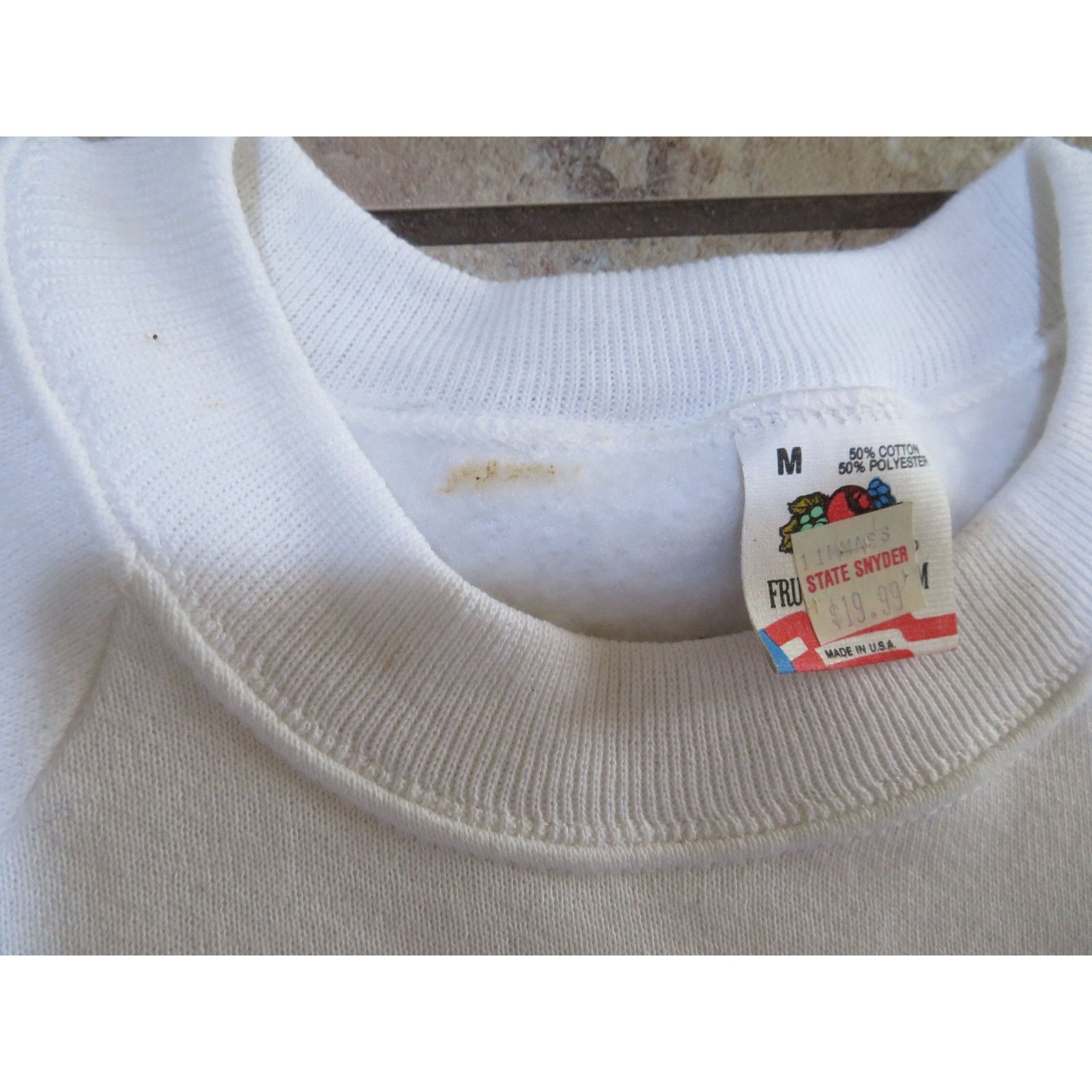 Fruit Of The Loom Minnesota Twins World Series 1991 Sweatshirt, MLB, Sz M Size US M / EU 48-50 / 2 - 7 Thumbnail