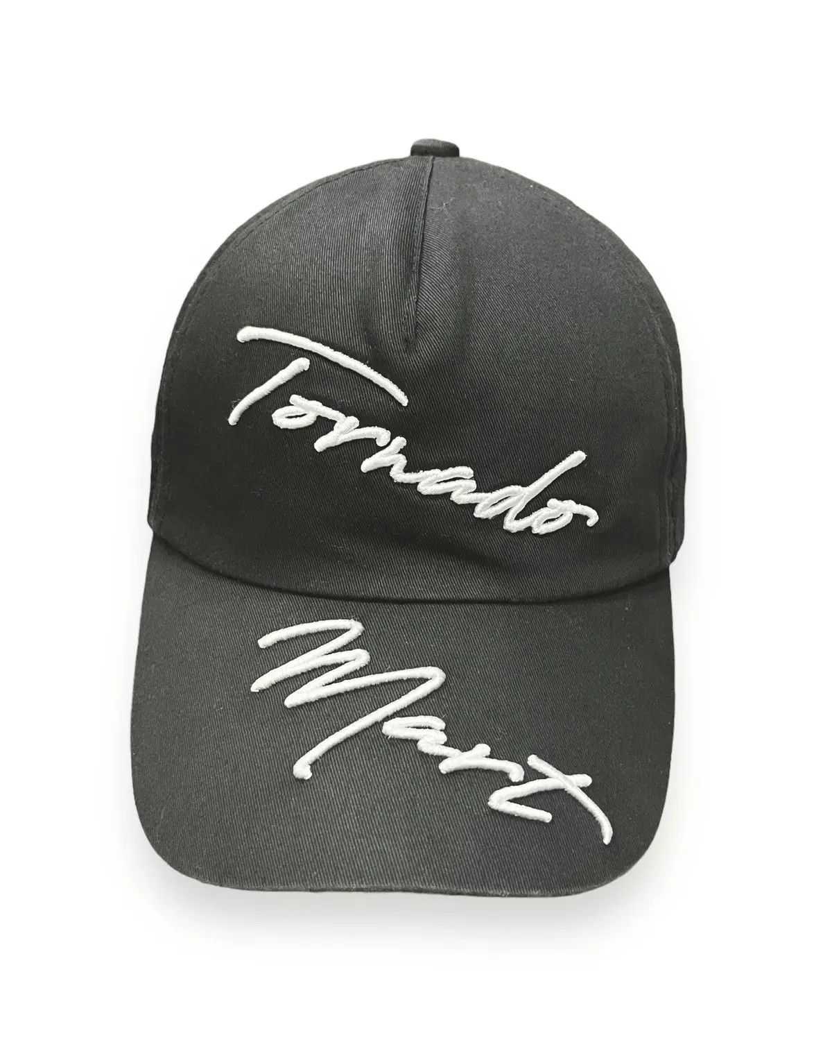 Tornado Mart VERYRARE🔥90’s TORNADO MART Bold Embroidery Spellout Dad Hat Size ONE SIZE - 2 Thumbnail