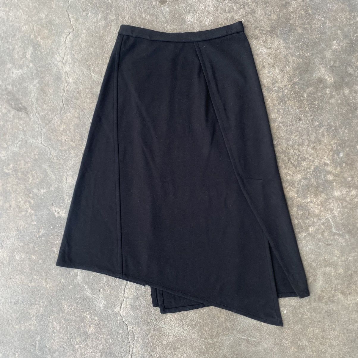 Helmut Lang ‼️LAST DROP‼️Helmut Lang Asymmetrical Bondage Skirt Black Size 32" / US 10 / IT 46 - 3 Thumbnail