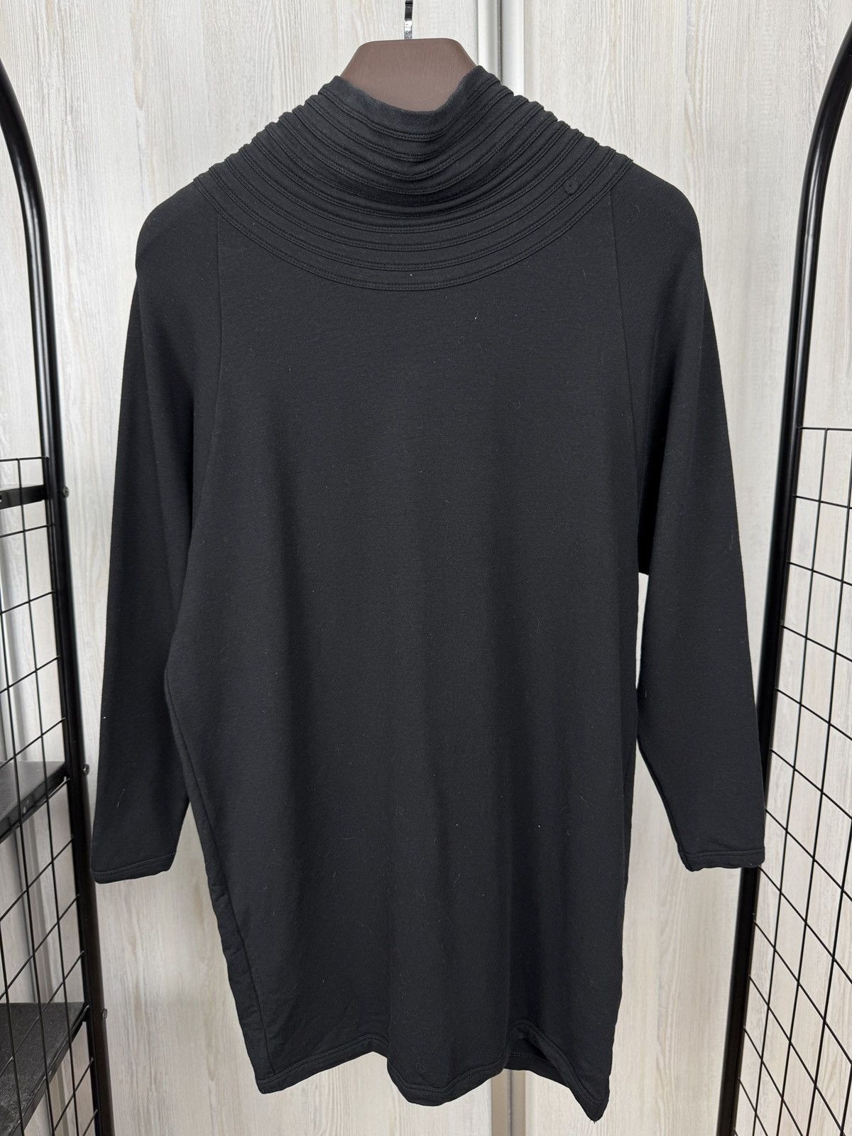 Cop Copine Cop. Copine Collector 25 ans black tunic dress avant garde Size S / US 4 / IT 40 - 3 Thumbnail