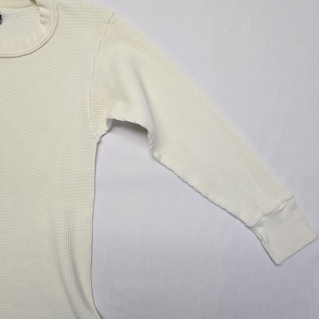 Dickies Vintage Dickies Thermal Shirt Waffle Knit Cream Mens Medium Size US M / EU 48-50 / 2 - 3 Thumbnail