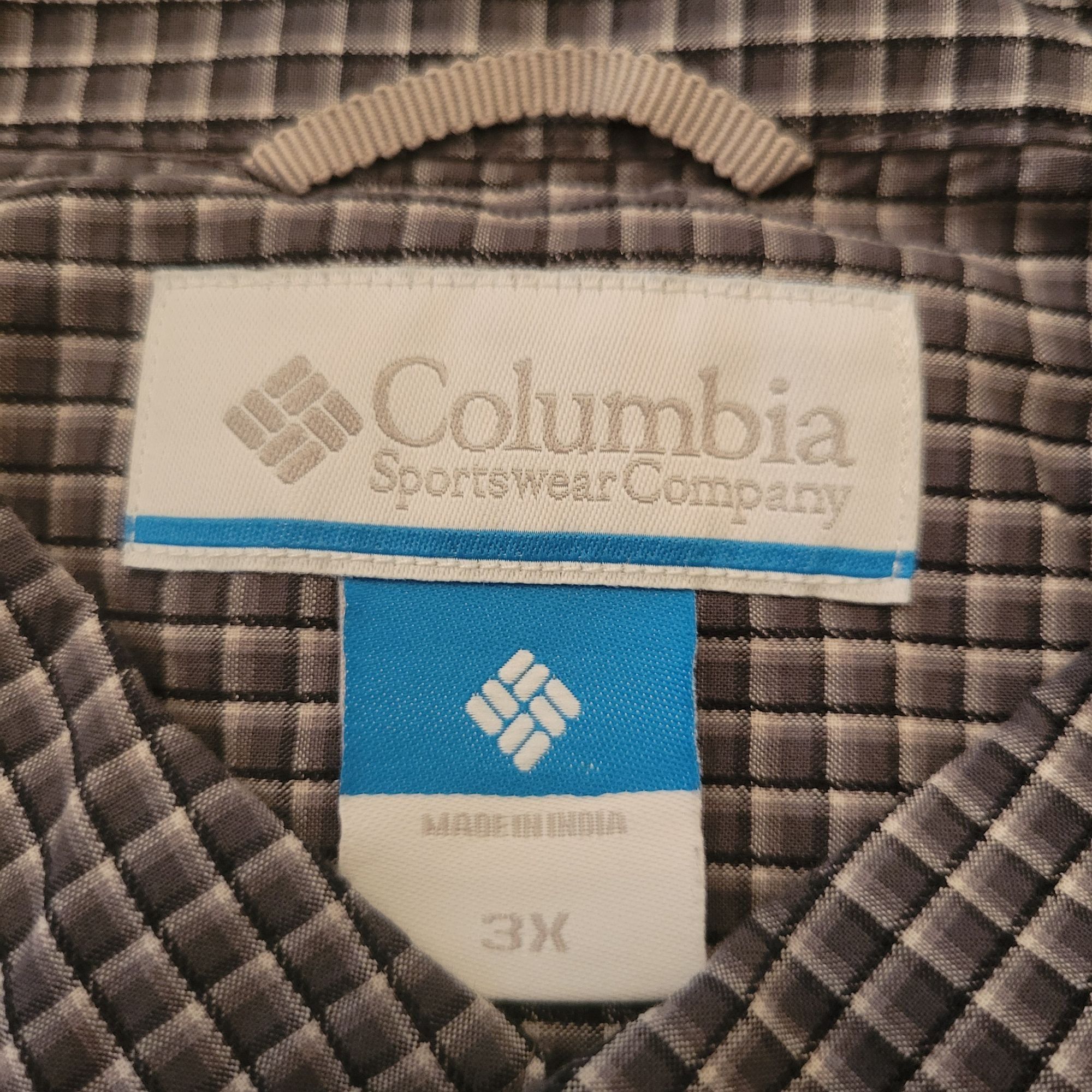 Columbia Columbia Rapid Rivers Long Sleeve Shirt 3X Gray Plaid Size US XXL / EU 58 / 5 - 2 Thumbnail