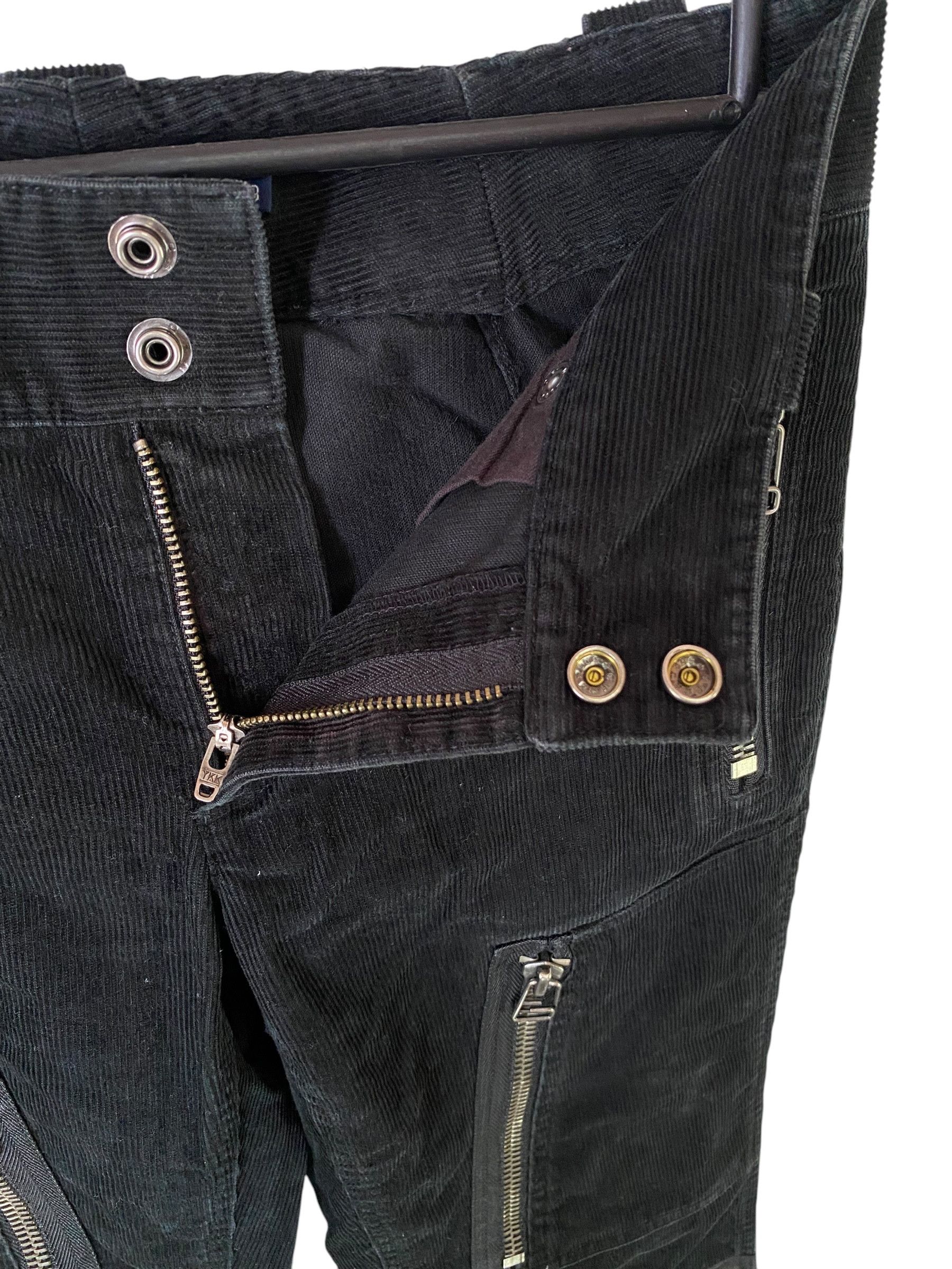 Designer × Ralph Lauren 90s Ralph Lauren multipocket zipper corduroy tactical pant Size US 29 - 9 Thumbnail