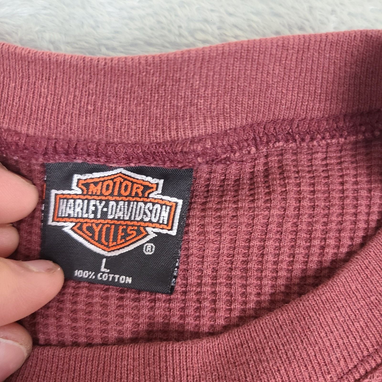 Harley Davidson Harley Davidson Sweater Mens Large Red Long Sleeve Chicks N Size US L / EU 52-54 / 3 - 5 Thumbnail