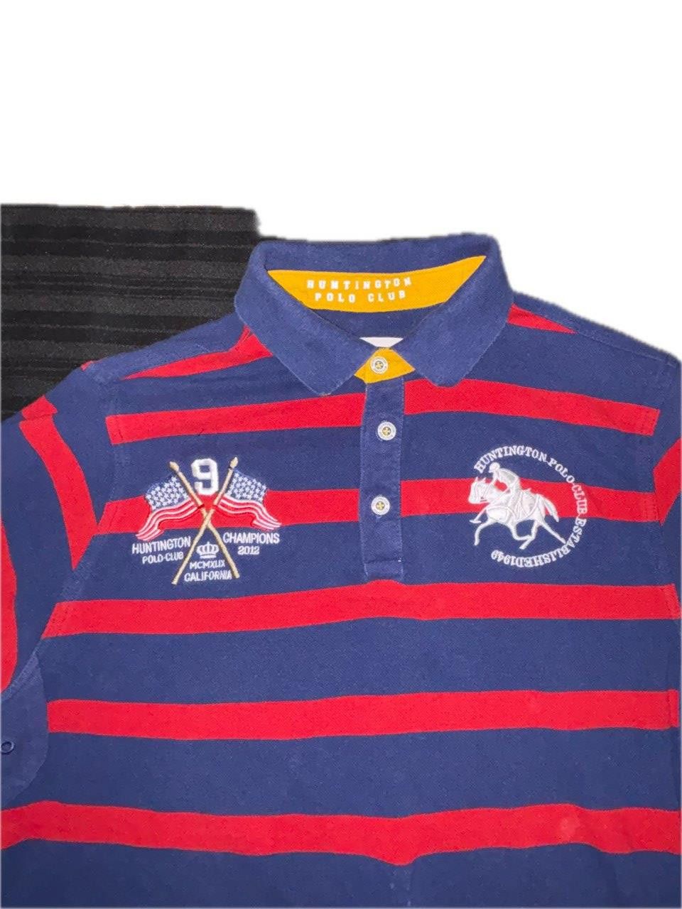 Huntington Huntington Polo Club Champions 2012 California N9 Polo Shirt Size US L / EU 52-54 / 3 - 4 Thumbnail
