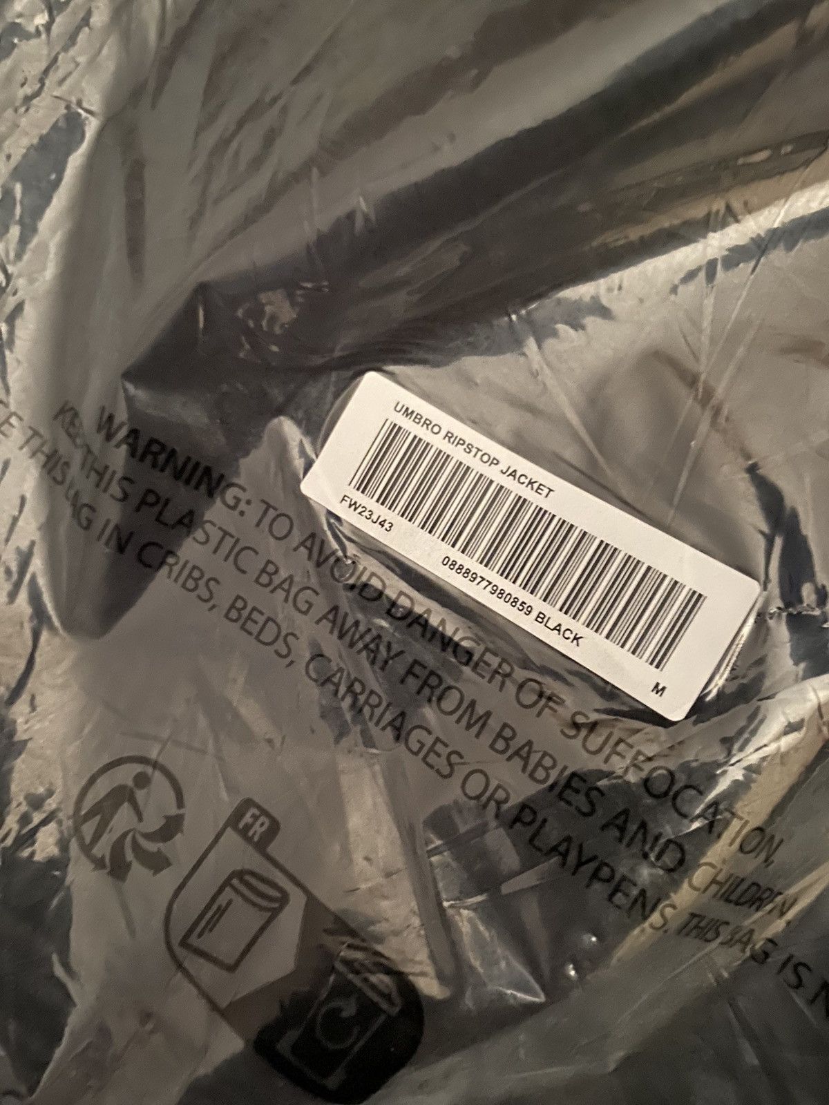 Supreme × Umbro Supreme Umbro Cotton Ripstop Track Jacket Black Medium Size US M / EU 48-50 / 2 - 10 Thumbnail