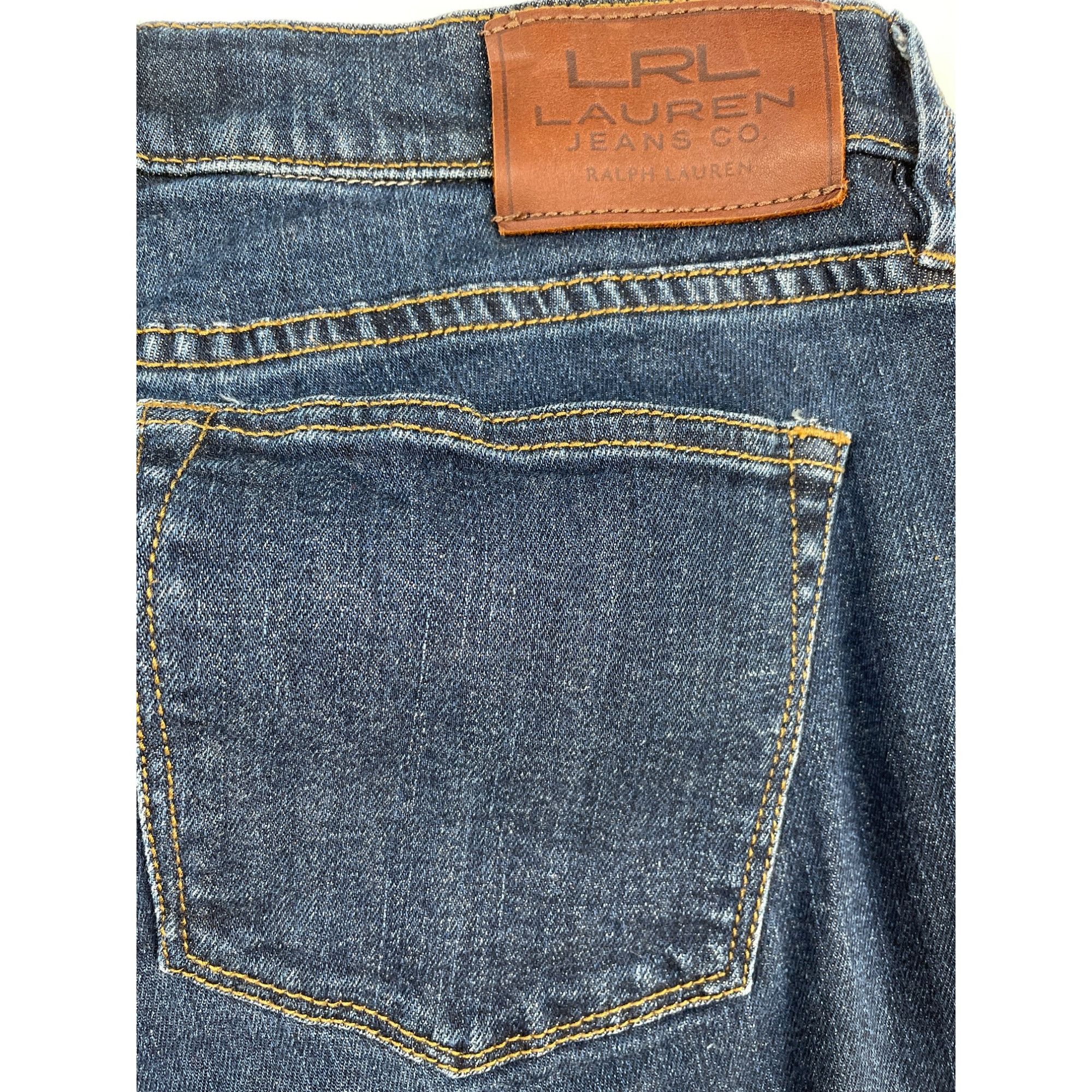 Lauren Ralph Lauren Lauren Ralph Lauren Women's Blue Skinny Jeans Size 4 (26x30) Size 27" / US 4 / IT 40 - 3 Thumbnail