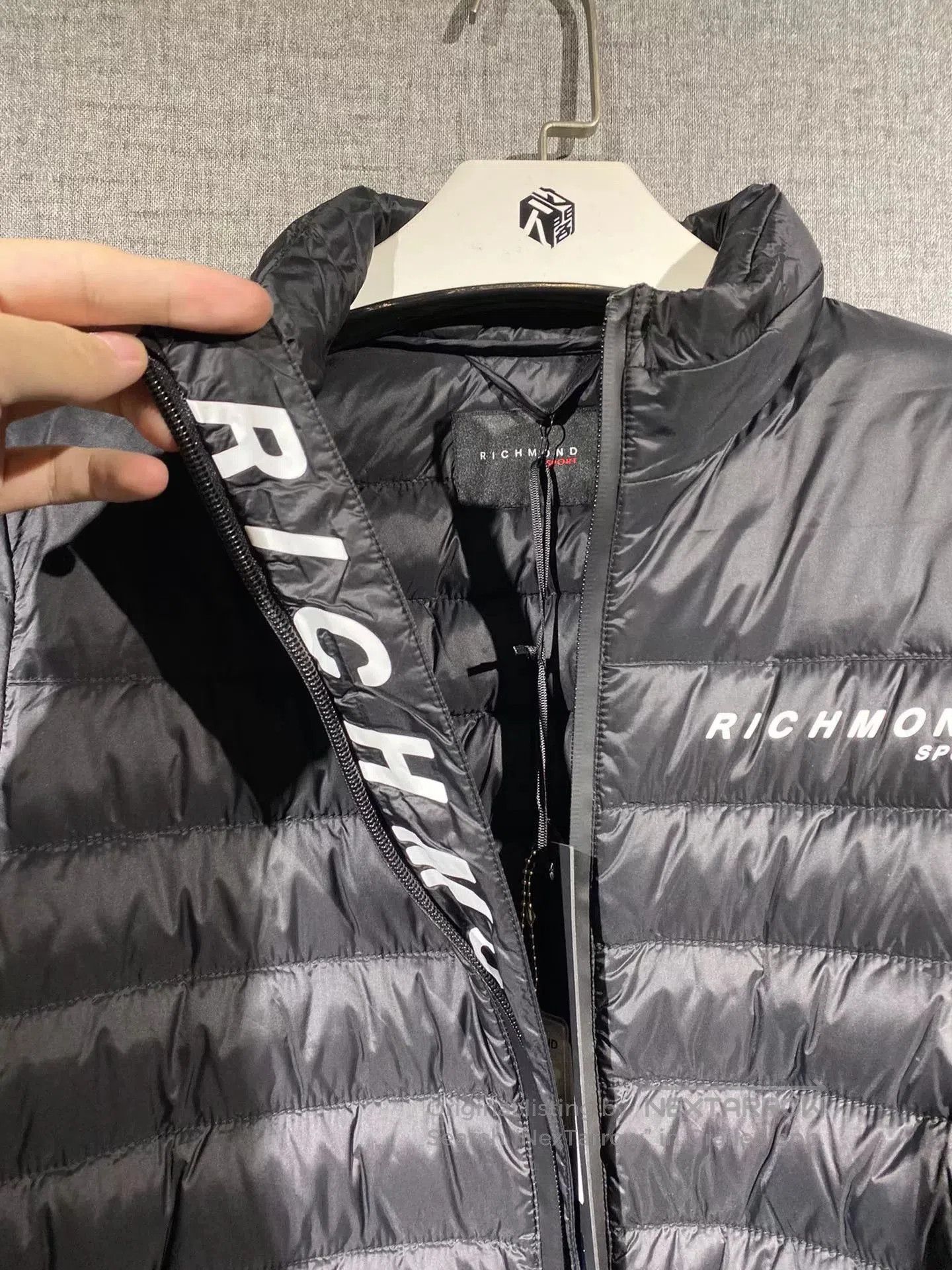 John Richmond richmond gray down jacket for men. Size US M / EU 48-50 / 2 - 4 Thumbnail