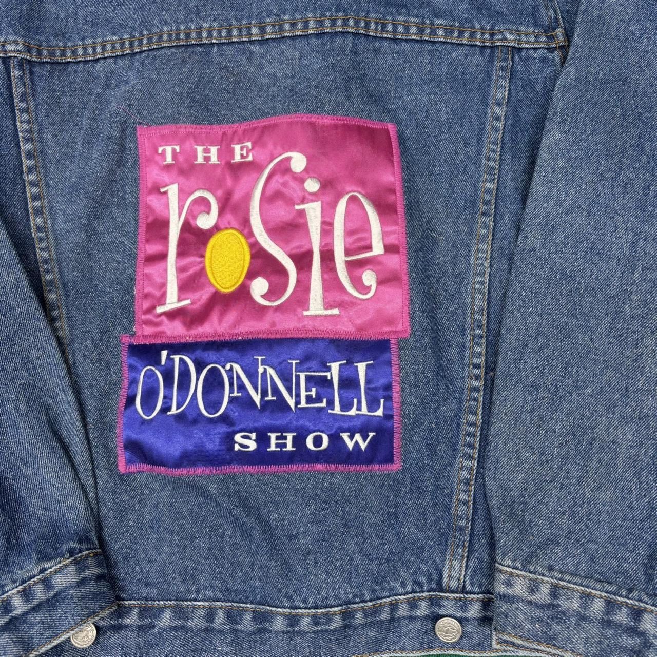 Vintage Vintage Rosie O'Donnell Show Denim Jacket Size L / US 10 / IT 46 - 2 Thumbnail