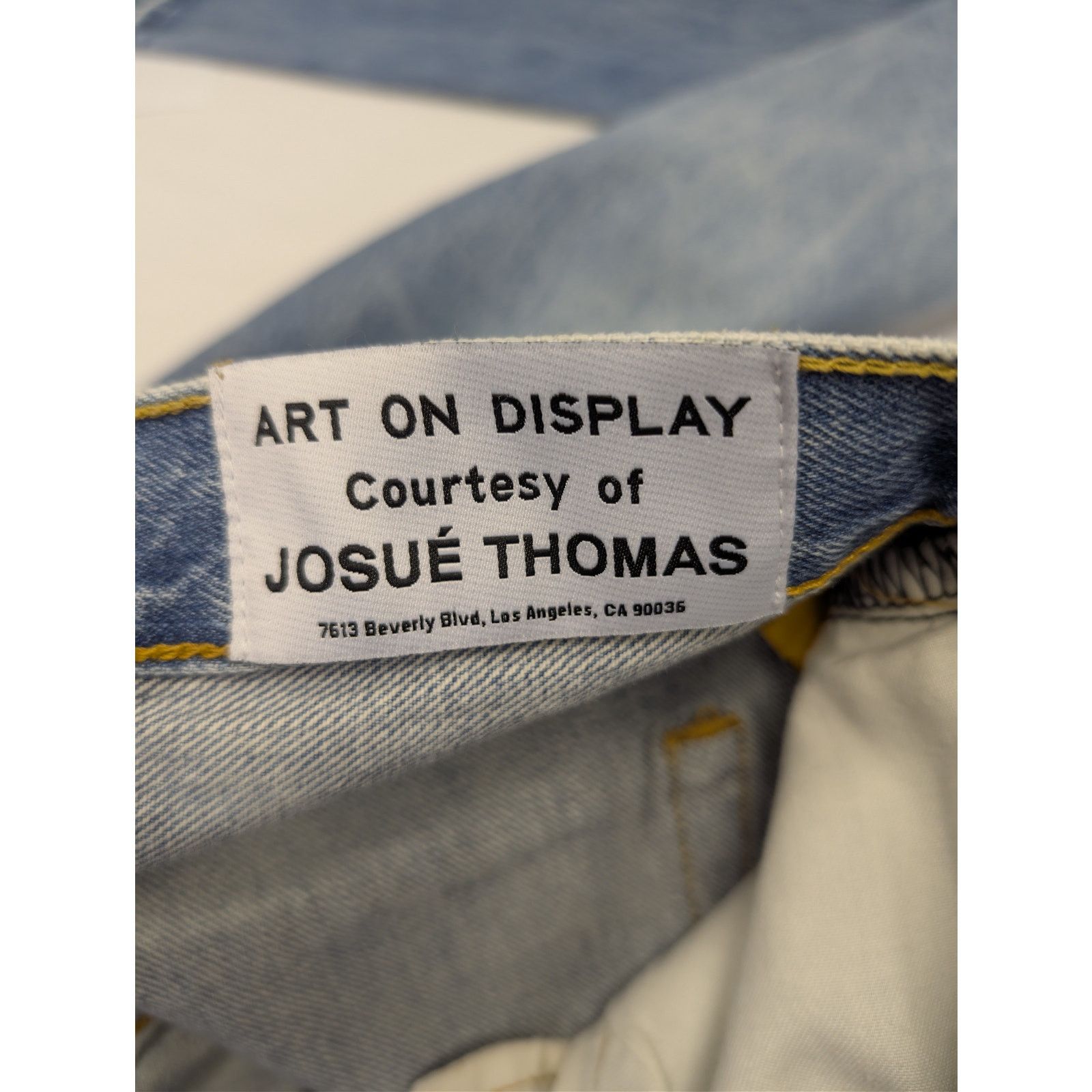Gallery Dept. o1rshd1 Ken slim-fit paneled distressed denim jeans in blue Size US 36 / EU 52 - 19 Thumbnail