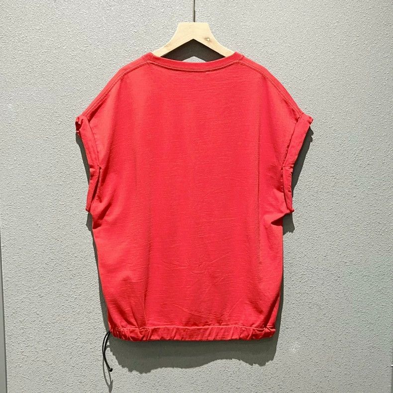 Other Givenchy Red hemmed T-shirt Size US M / EU 48-50 / 2 - 2 Thumbnail