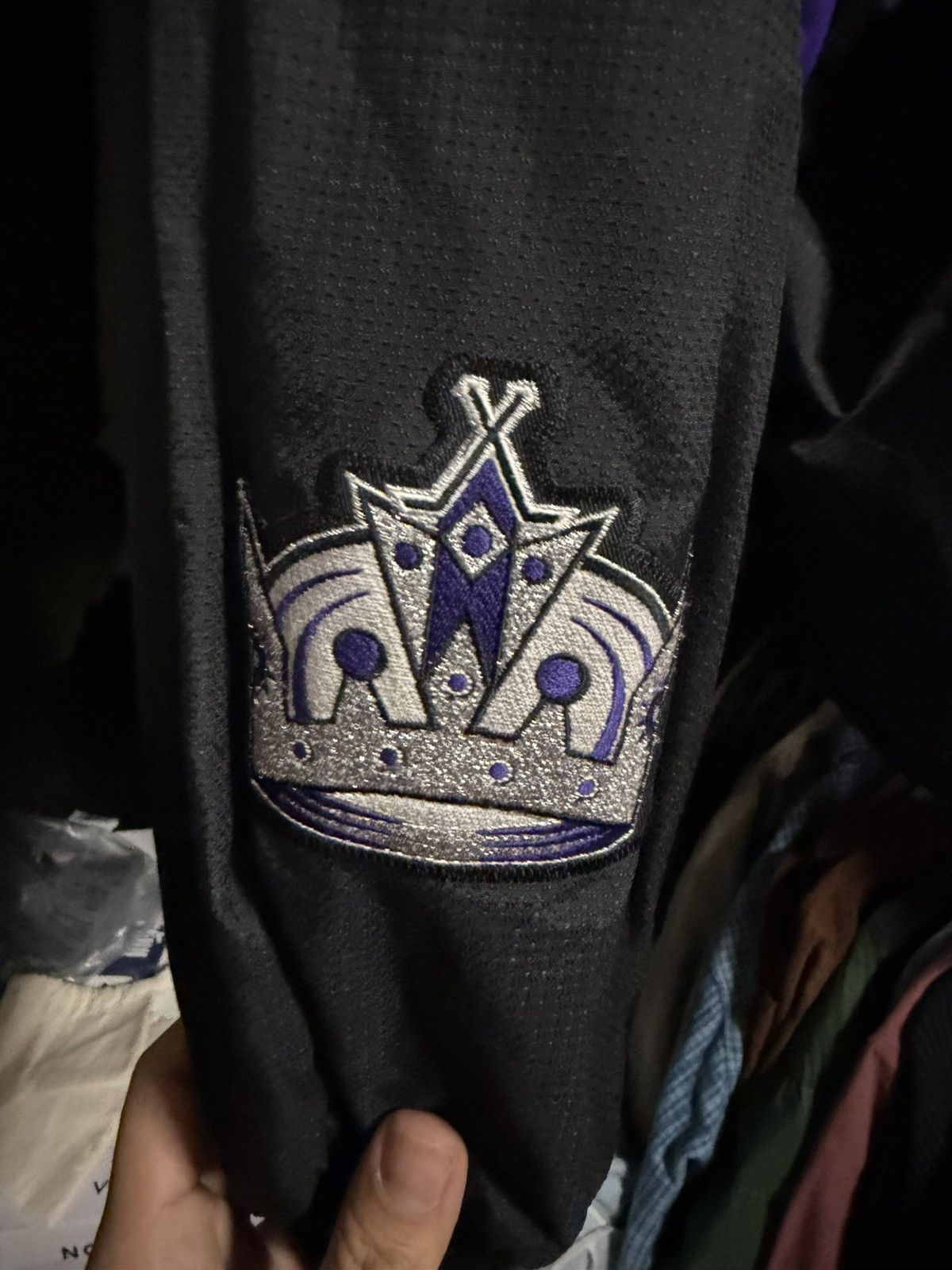 NHL Vintage LA Kings Hockey Jacket Size US M / EU 48-50 / 2 - 5 Thumbnail