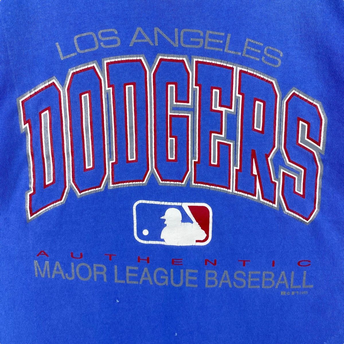 MLB × Vintage Vintage 90's LOS ANGELES DODGERS Authentic Mlb Graphic Tee Size US L / EU 52-54 / 3 - 2 Thumbnail