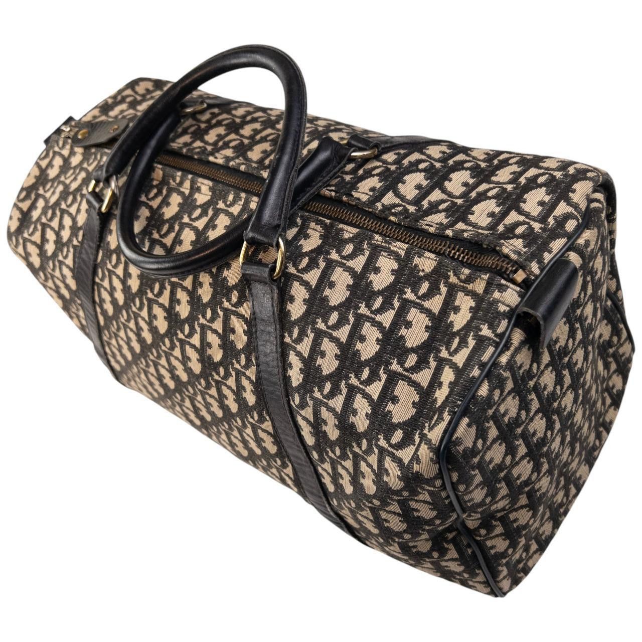 Dior Vintage Dior Monogram Luggage Bag Size ONE SIZE - 6 Thumbnail