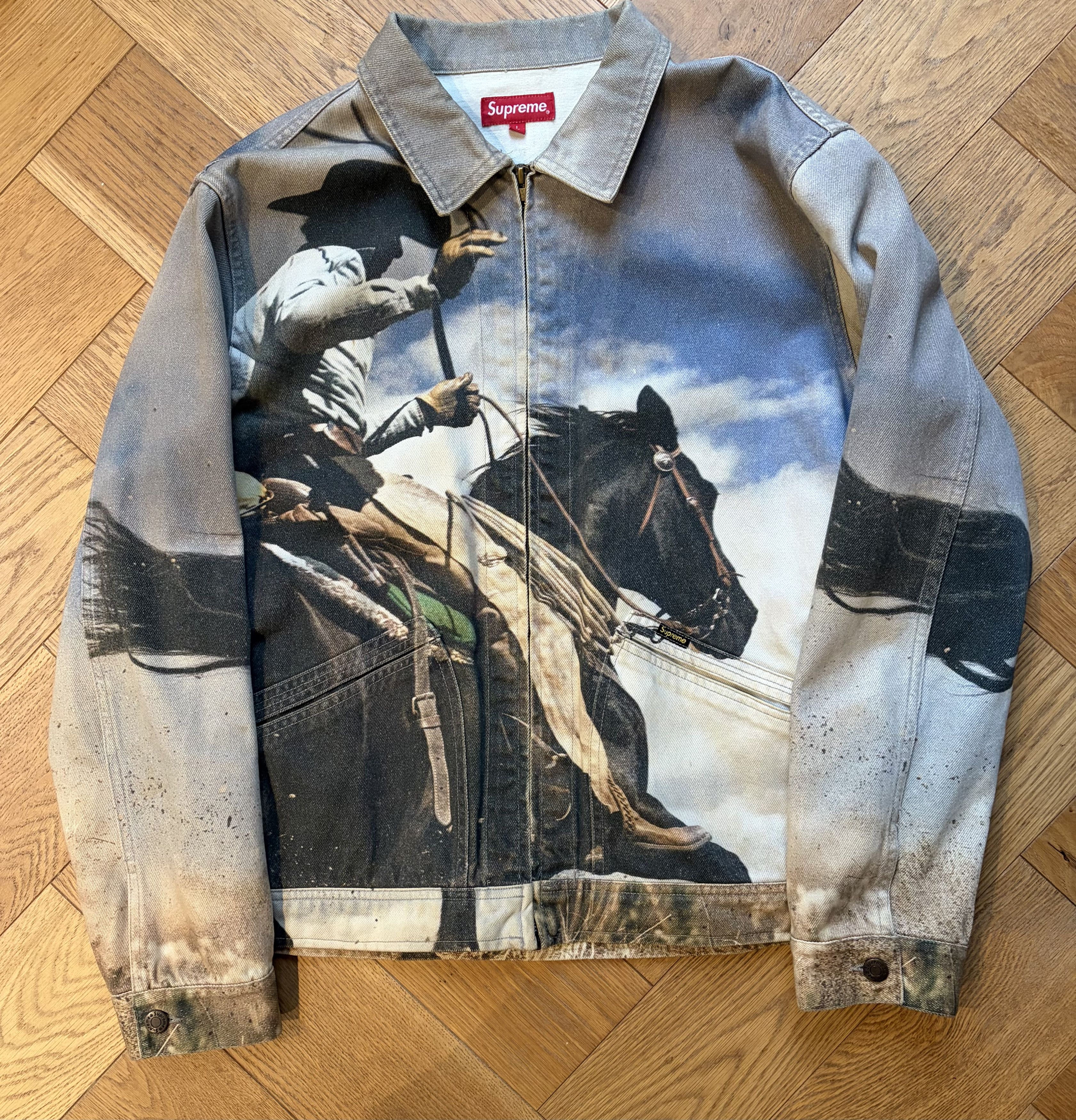 Supreme Supreme Jim Krantz Denim Cowboy Work Jacket | Grailed