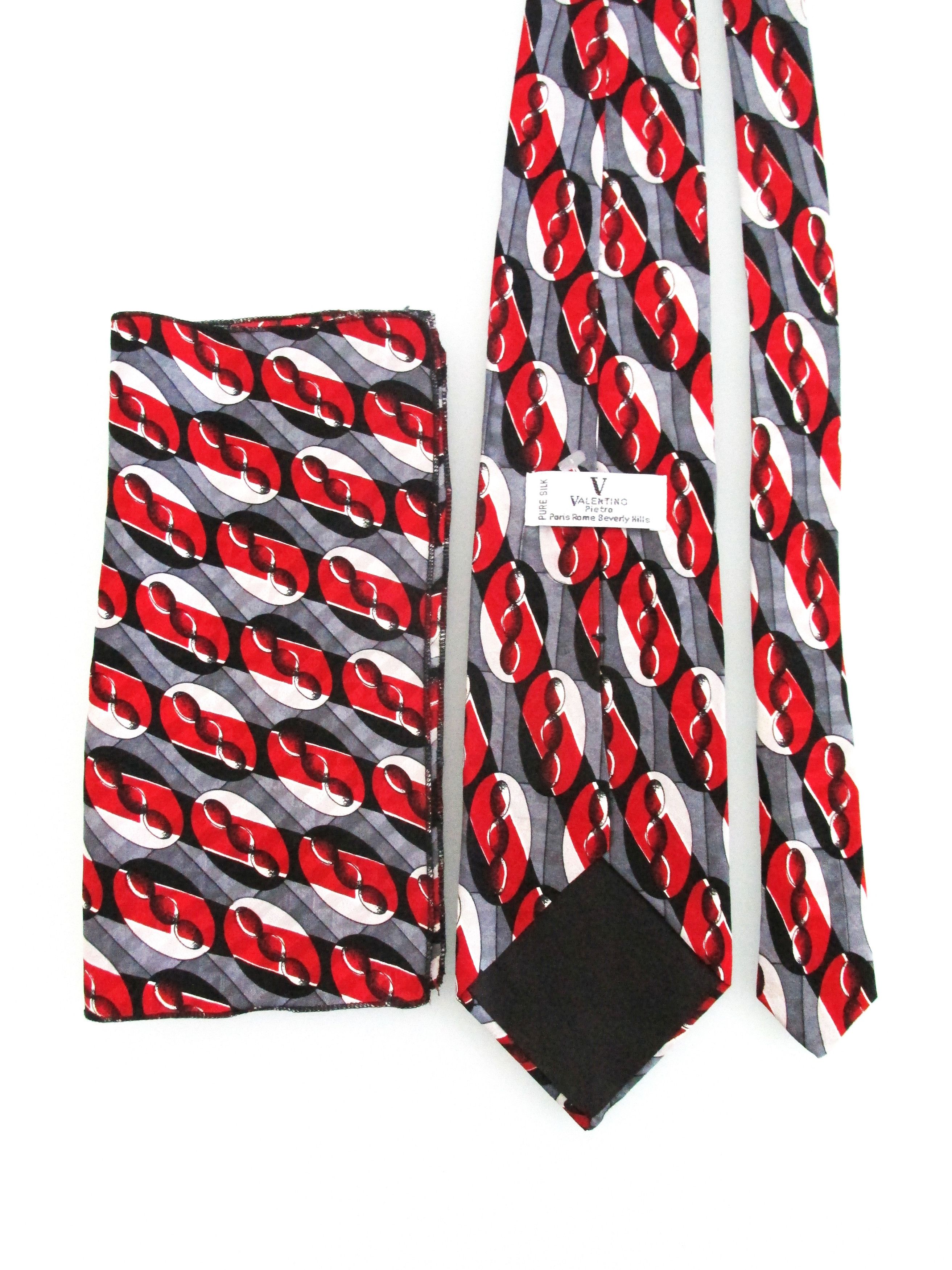 Other Daniel Ellissa Men's Silk Tie & Pocket Square Set Size ONE SIZE - 4 Thumbnail