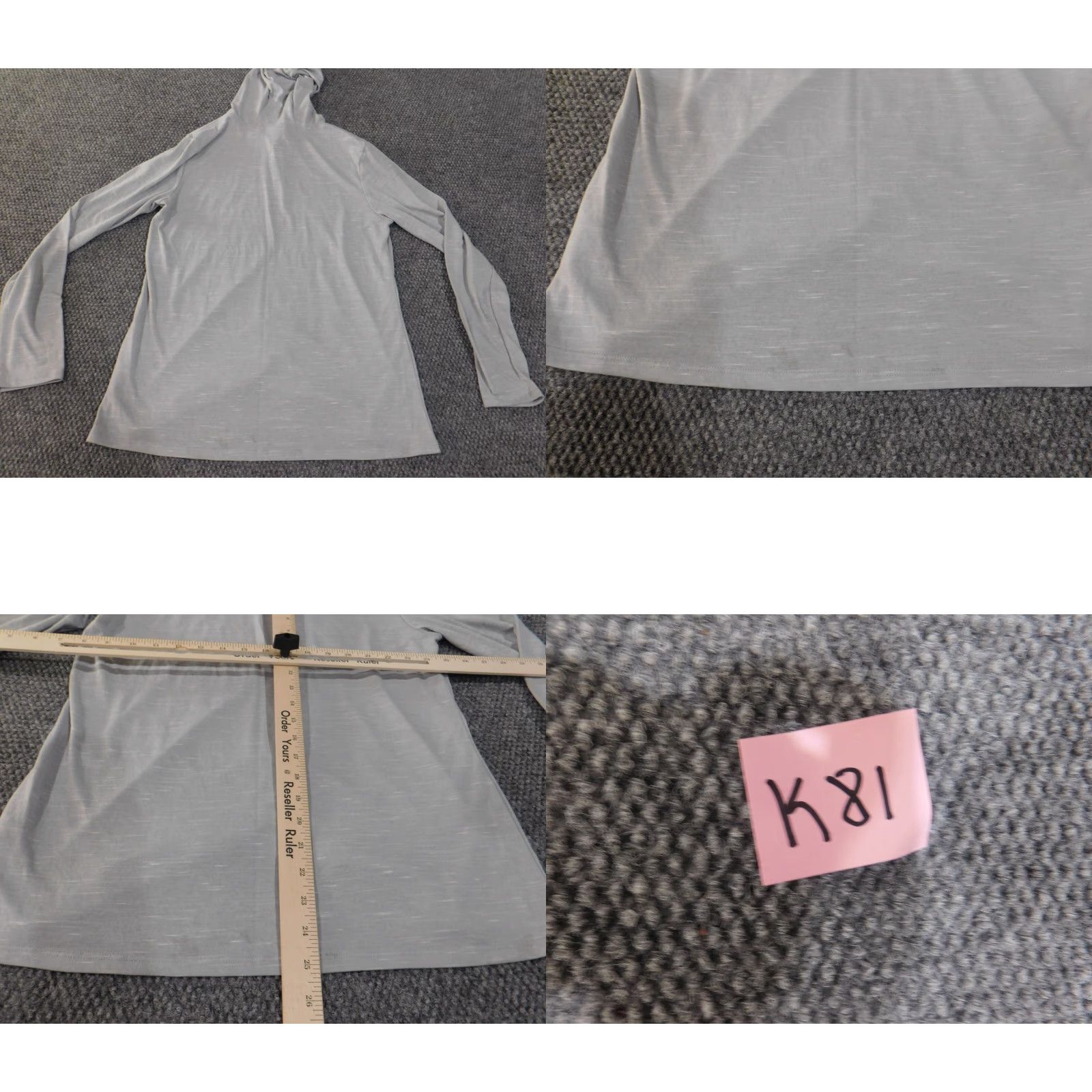 Nike Nike Hoodie Women M gray Dri-Fit lightweight pullover running slim long sleeve casual Size M / US 6-8 / IT 42-44 - 9 Thumbnail