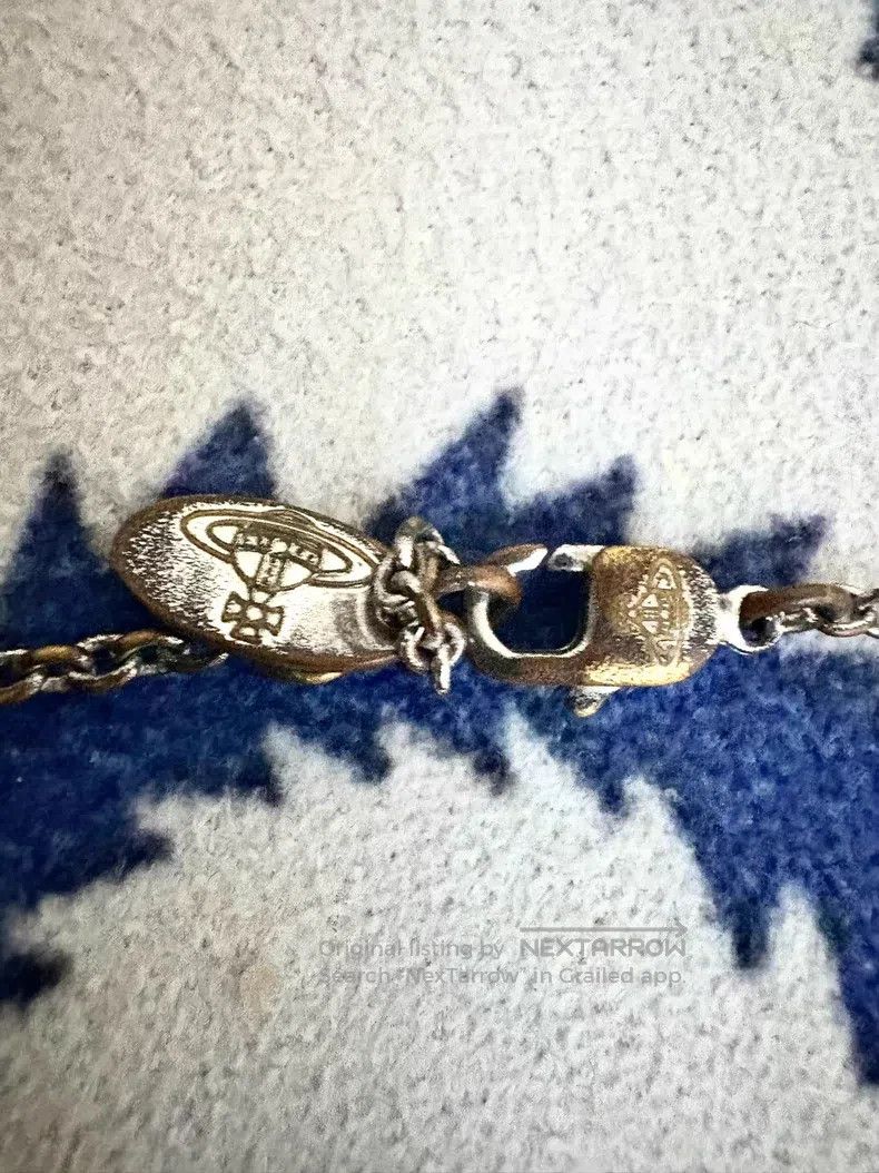 Vivienne Westwood Vivienne Westwood Vintage Silver Small Mayfair Orb Necklac Size ONE SIZE - 8 Thumbnail