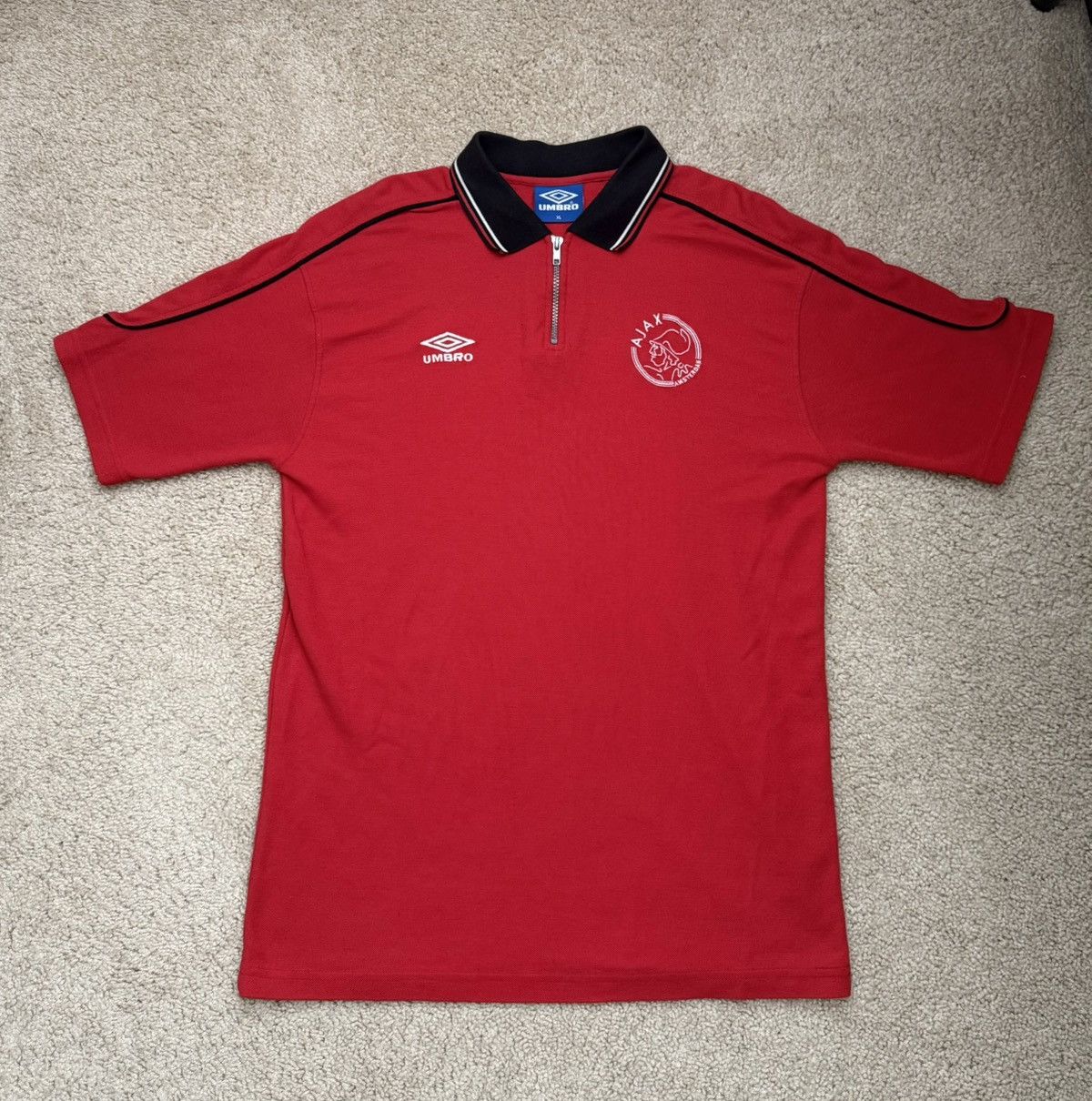 Umbro Umbro AFC Ajax Polo Size US XL / EU 56 / 4 - 1 Thumbnail