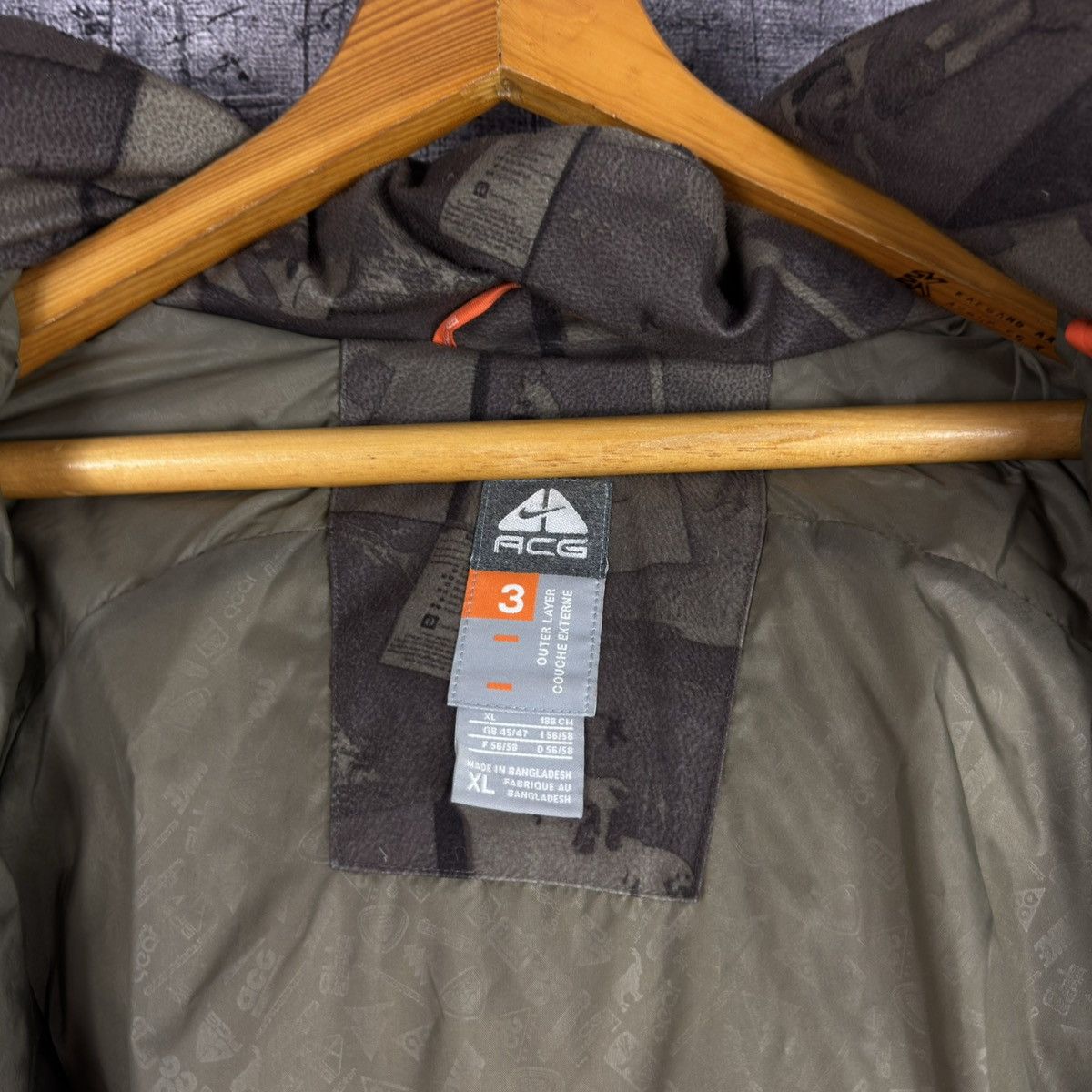 Nike ACG RARE Vintage Nike acg 550 down puffer tech down jacket gorp Size US XL / EU 56 / 4 - 12 Thumbnail