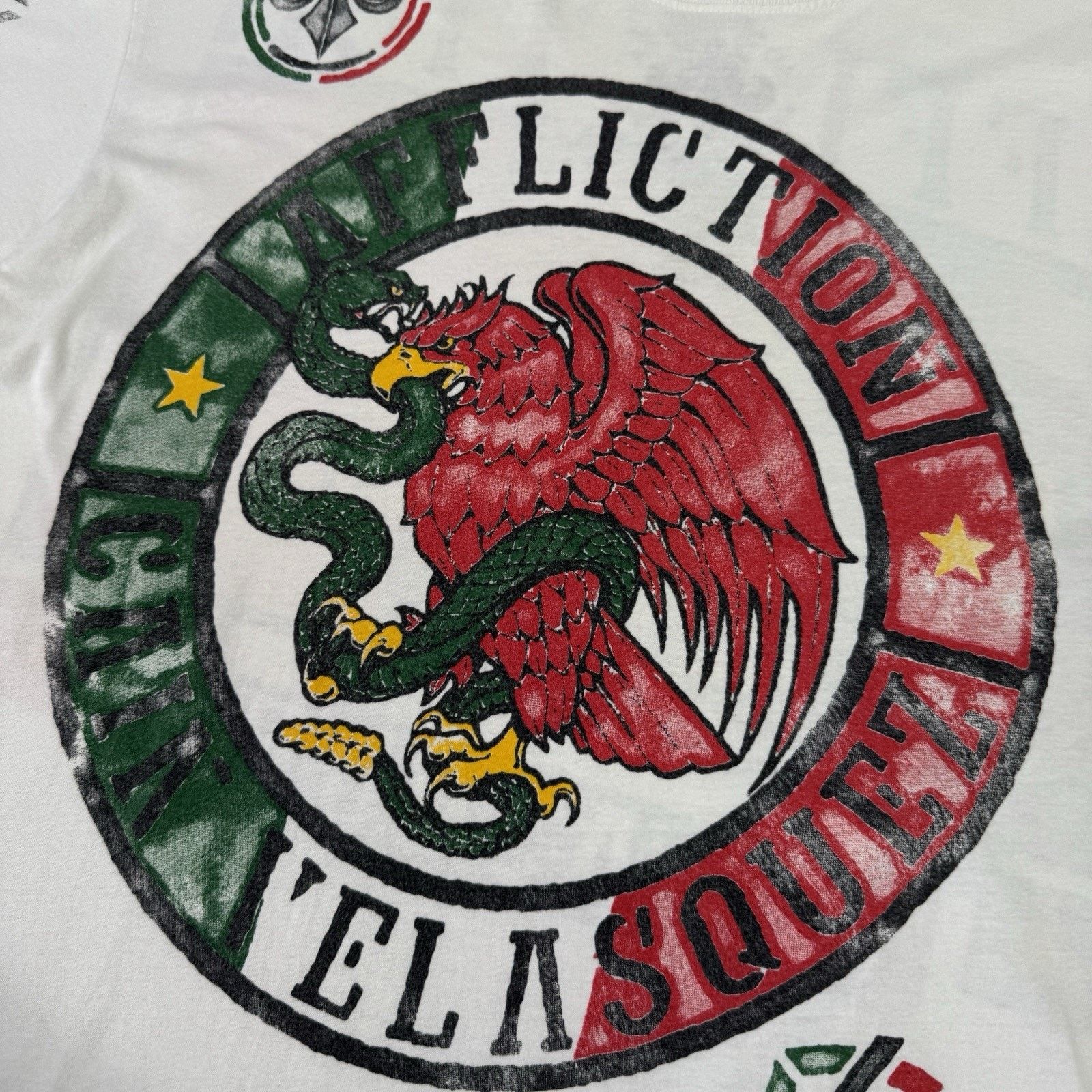 Affliction Affliction Big Logo Men T Shirt White Size L Size US L / EU 52-54 / 3 - 10 Thumbnail