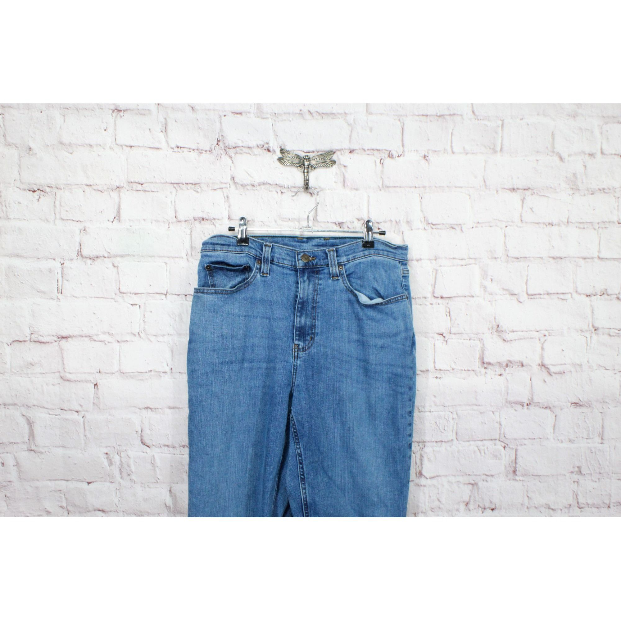 L.L. Bean LL Bean Men's BeanFlex Jeans Classic Fit Straight Leg Size US 32 / EU 48 - 2 Thumbnail
