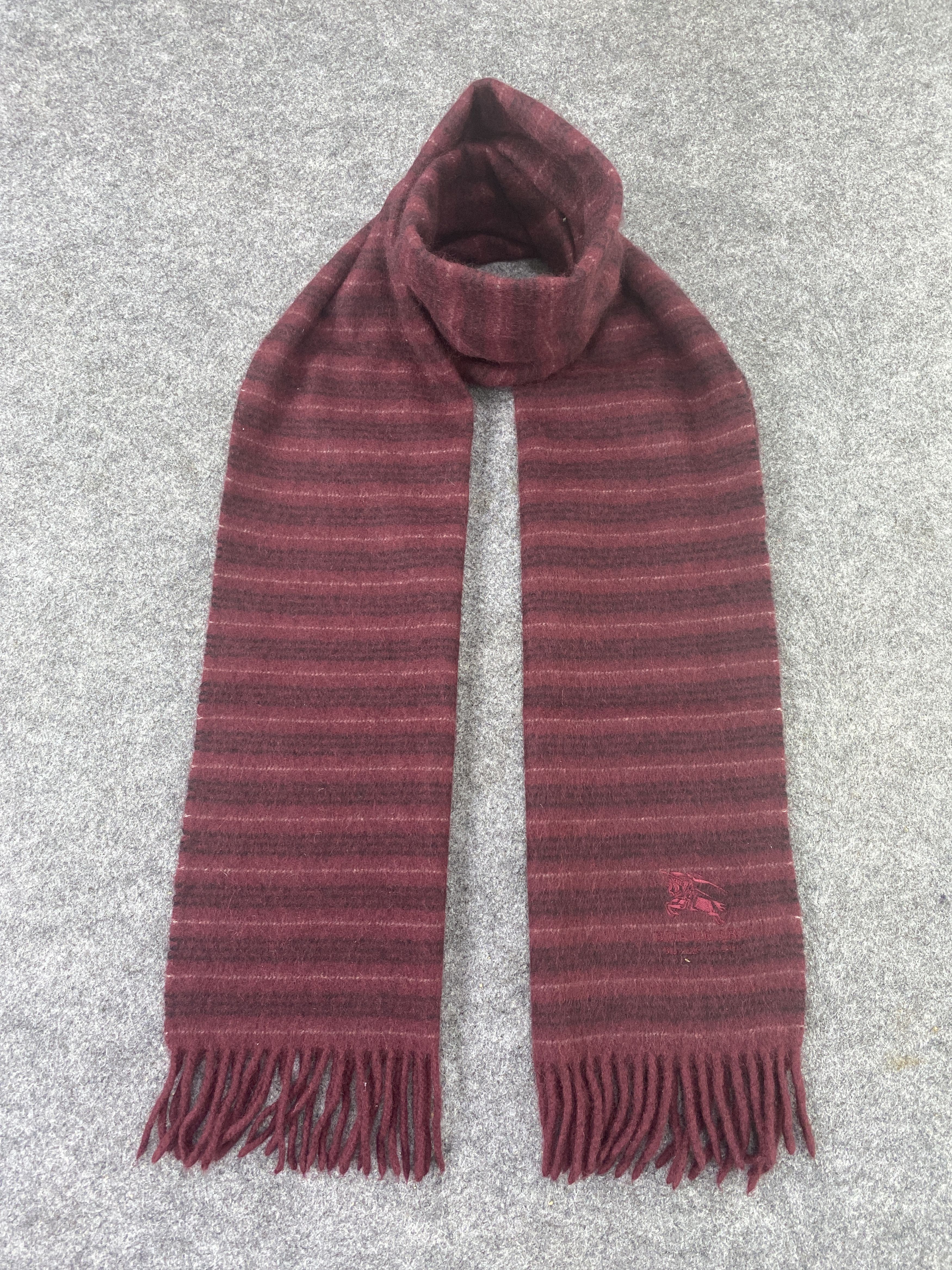 Burberry × Vintage VINTAGE BURBERRY Scarf / Muffler / Neckwear -T1033 Size ONE SIZE - 1 Thumbnail