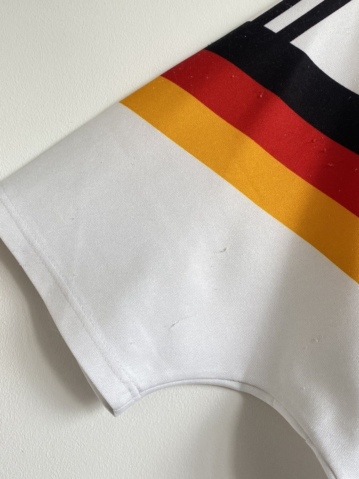 Adidas Vintage 1980s Adidas Germany Football Shirt Soccer Jersey Size US M / EU 48-50 / 2 - 7 Thumbnail