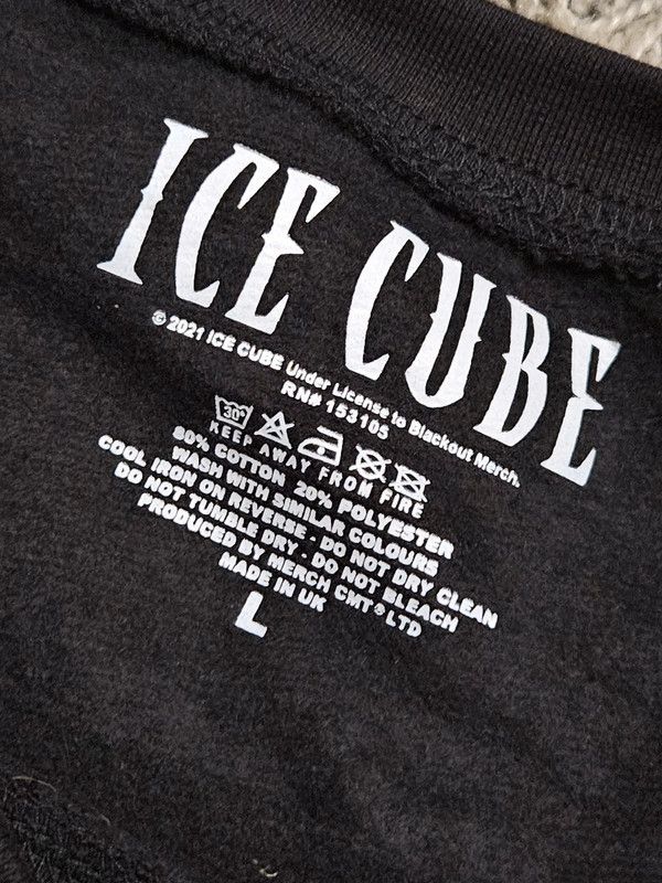 Rap Tees × Vintage Crewneck Ice Cube L Black Size US L / EU 52-54 / 3 - 3 Thumbnail