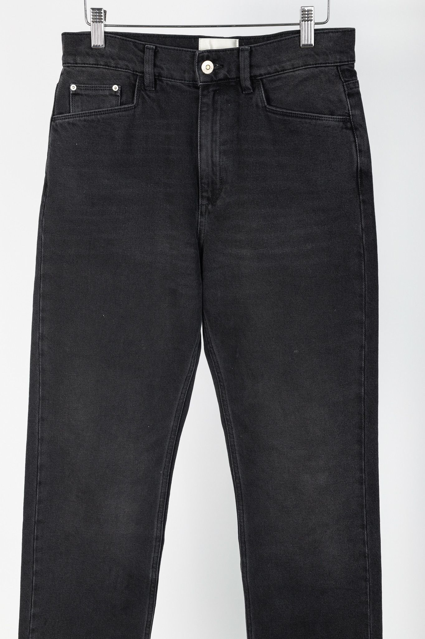 Wandler Wandler Carnation Black Straight-Leg Jeans Size 28" / US 6 / IT 42 - 3 Thumbnail