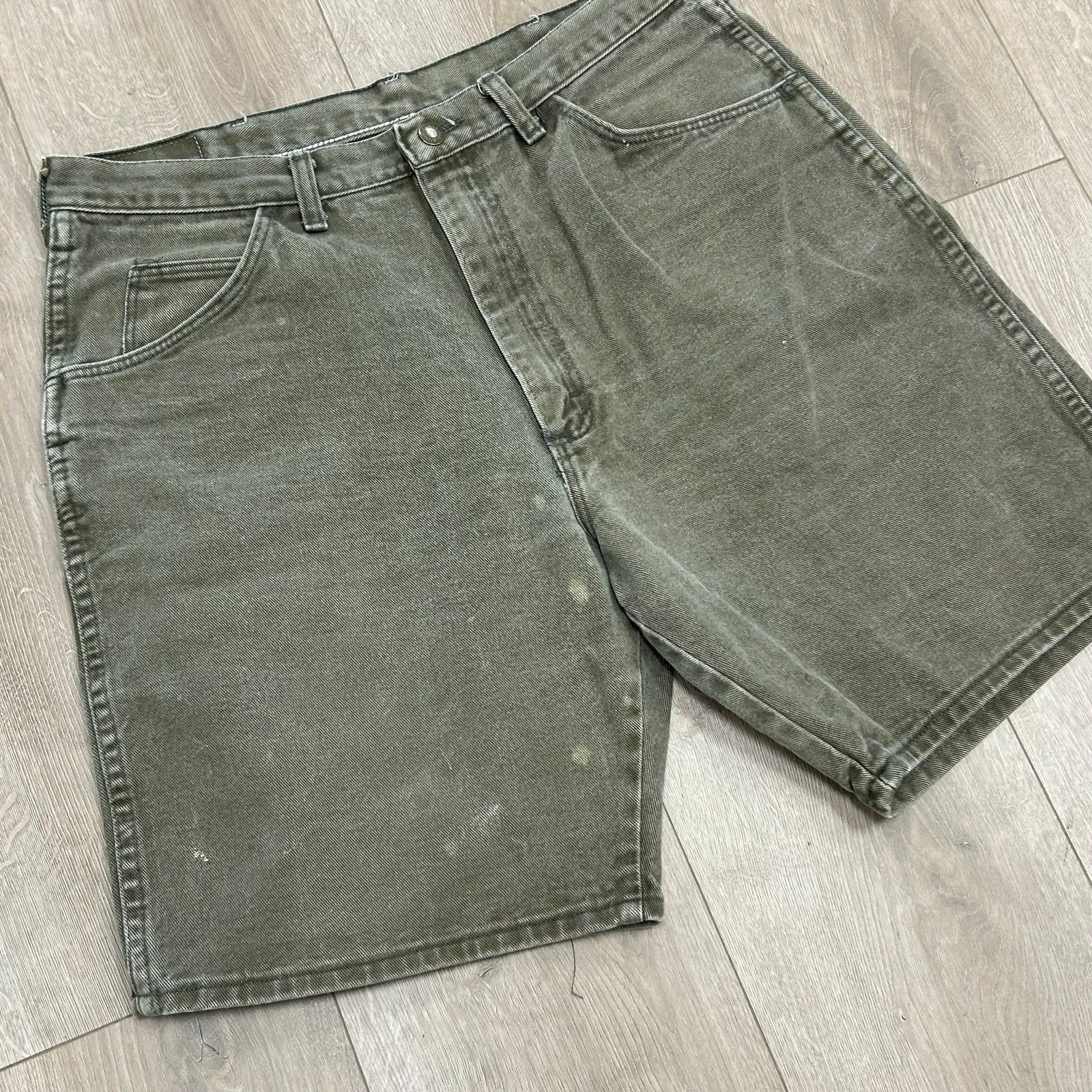 Wrangler Wrangler Light Brown Jean Shorts Jorts Size 36 B14 Size US 36 / EU 52 - 5 Thumbnail