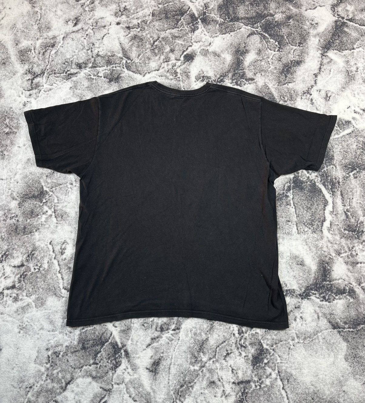 Stussy Stussy Smiley Flower Logo T Shirt Black XL Size US XL / EU 56 / 4 - 9 Thumbnail