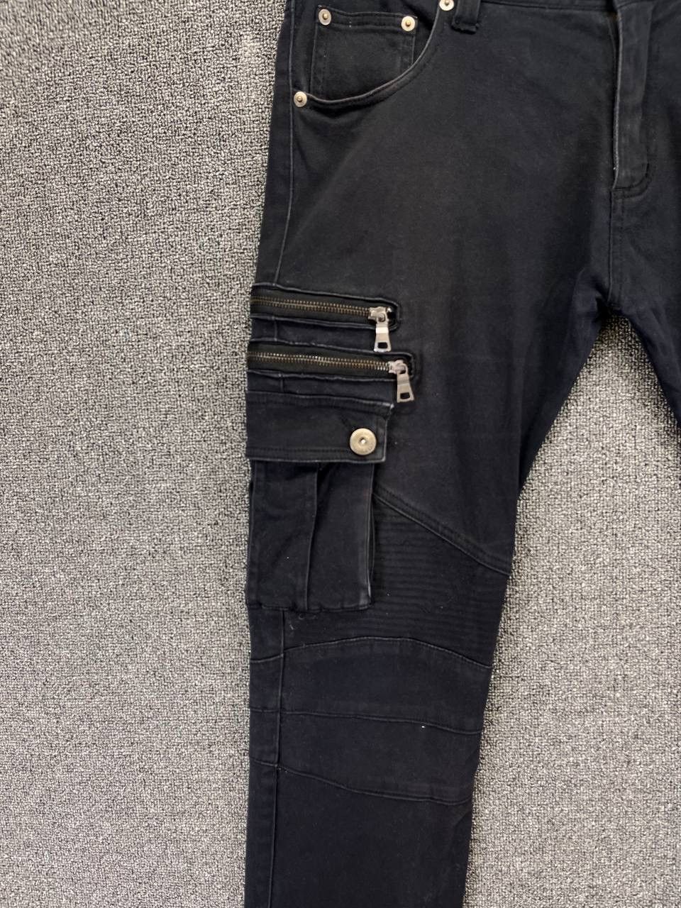 In The Attic Vintage In The Attic Punk Rare Bondage Cargo Pants Size US 34 / EU 50 - 4 Thumbnail
