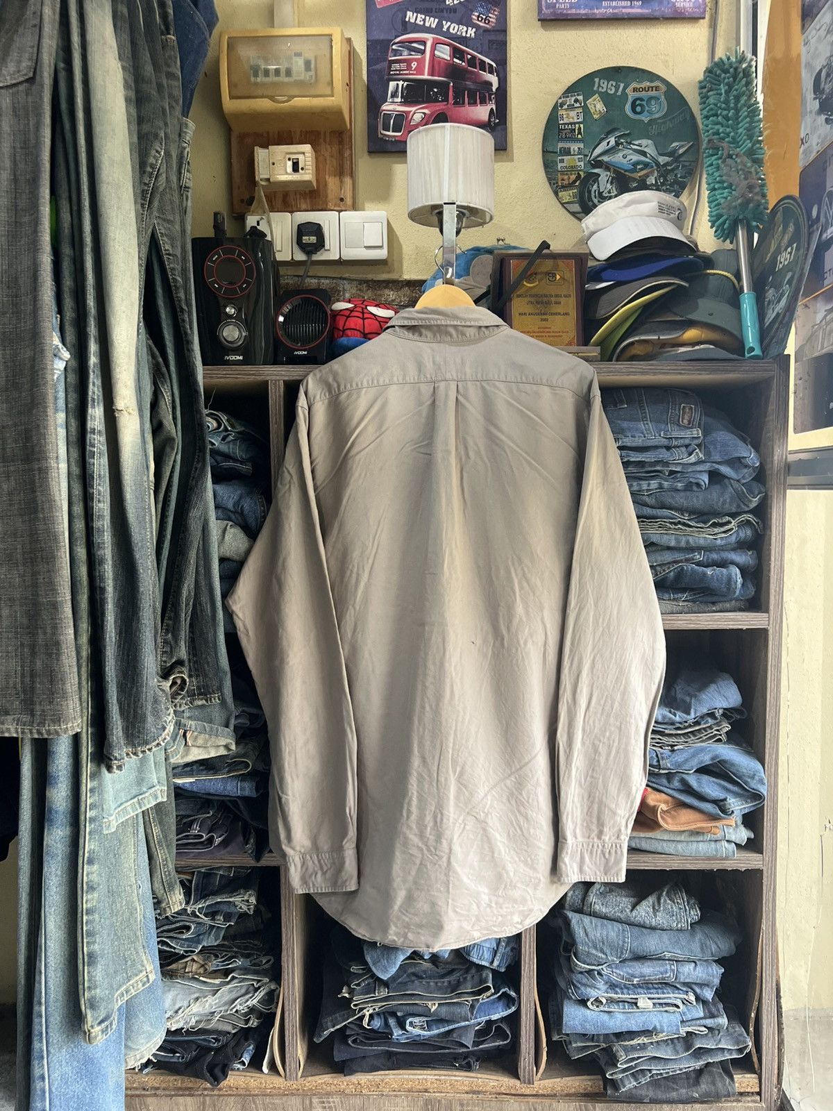 Polo Ralph Lauren 🔥Vintage Polo Ralph Lauren Long Sleeves Shirt Size US XXL / EU 58 / 5 - 3 Thumbnail