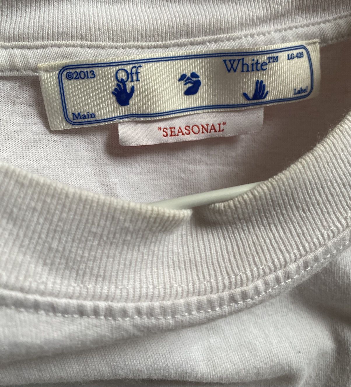 Off-White Off-White 90s Liquid T Shirt Size Medium Size US M / EU 48-50 / 2 - 6 Thumbnail