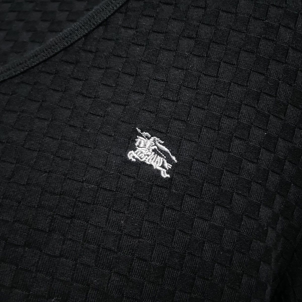 Burberry × Japanese Brand Burberry Black Label V Neck Longsleeve Size S / US 4 / IT 40 - 7 Thumbnail