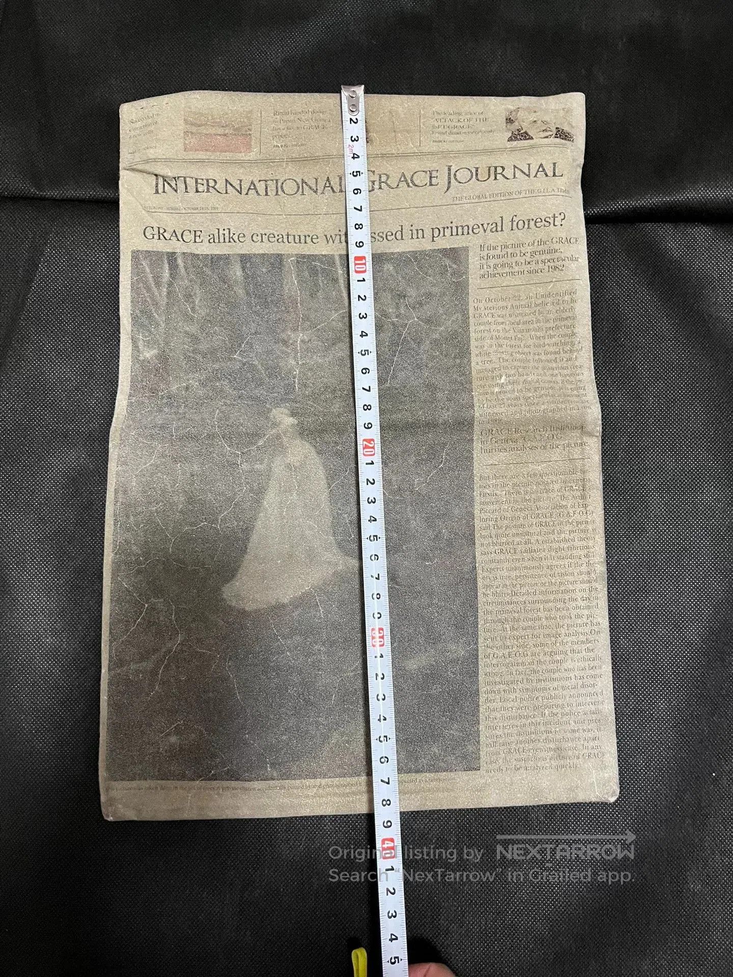 Undercover Undercover Grace Newspaper Print Clutch. Size ONE SIZE - 6 Thumbnail