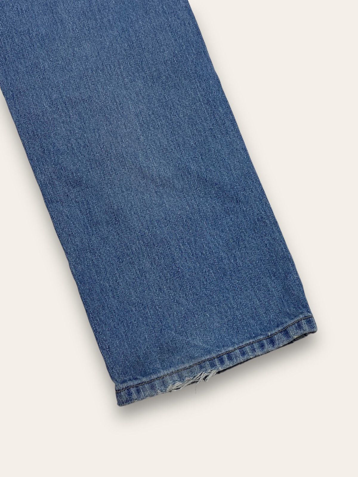 Jean Vintage WRANGLER Denim Baggy Jeans Light Blue Size US 32 / EU 48 - 11 Thumbnail
