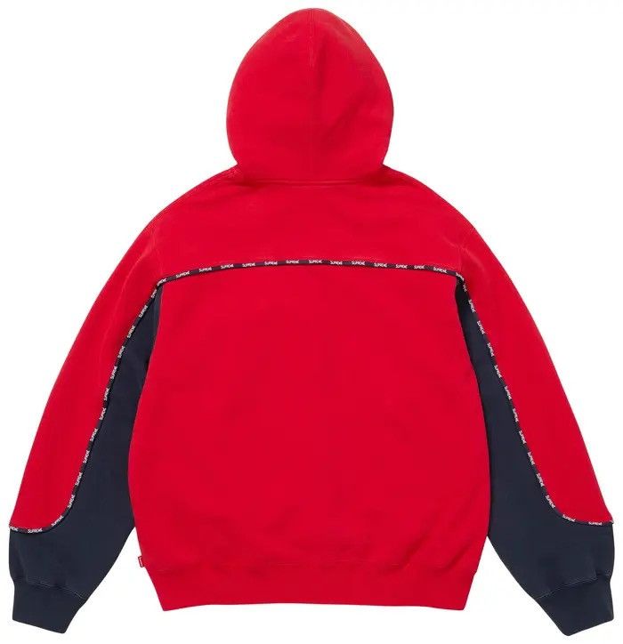 Supreme Supreme Piping Zip Up Hoodie L Size ONE SIZE - 2 Thumbnail