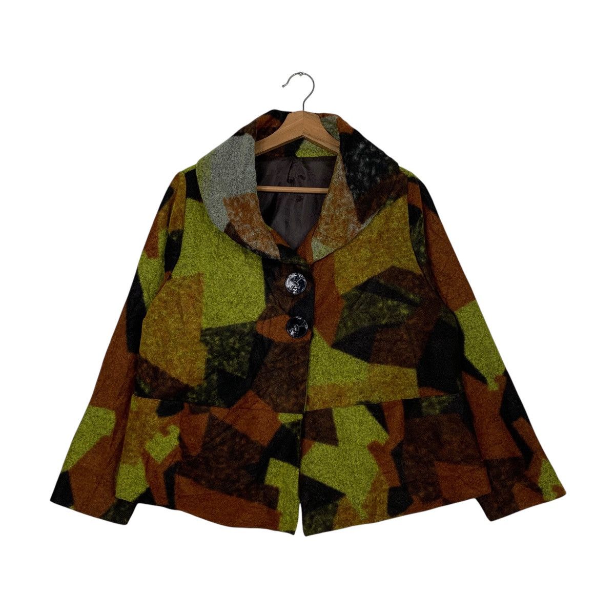 Japanese Brand Japanese Brand MSC Abstract Design Women Jacket Size M / US 6-8 / IT 42-44 - 1 Thumbnail